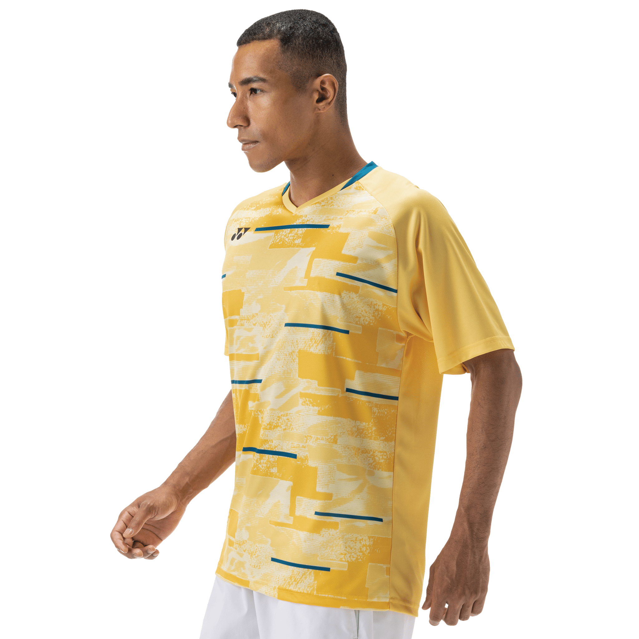 Yonex Badminton/ Tennis Sports Shirt YM0034EX (Soft Yellow) MEN'S - 2G SPORTS