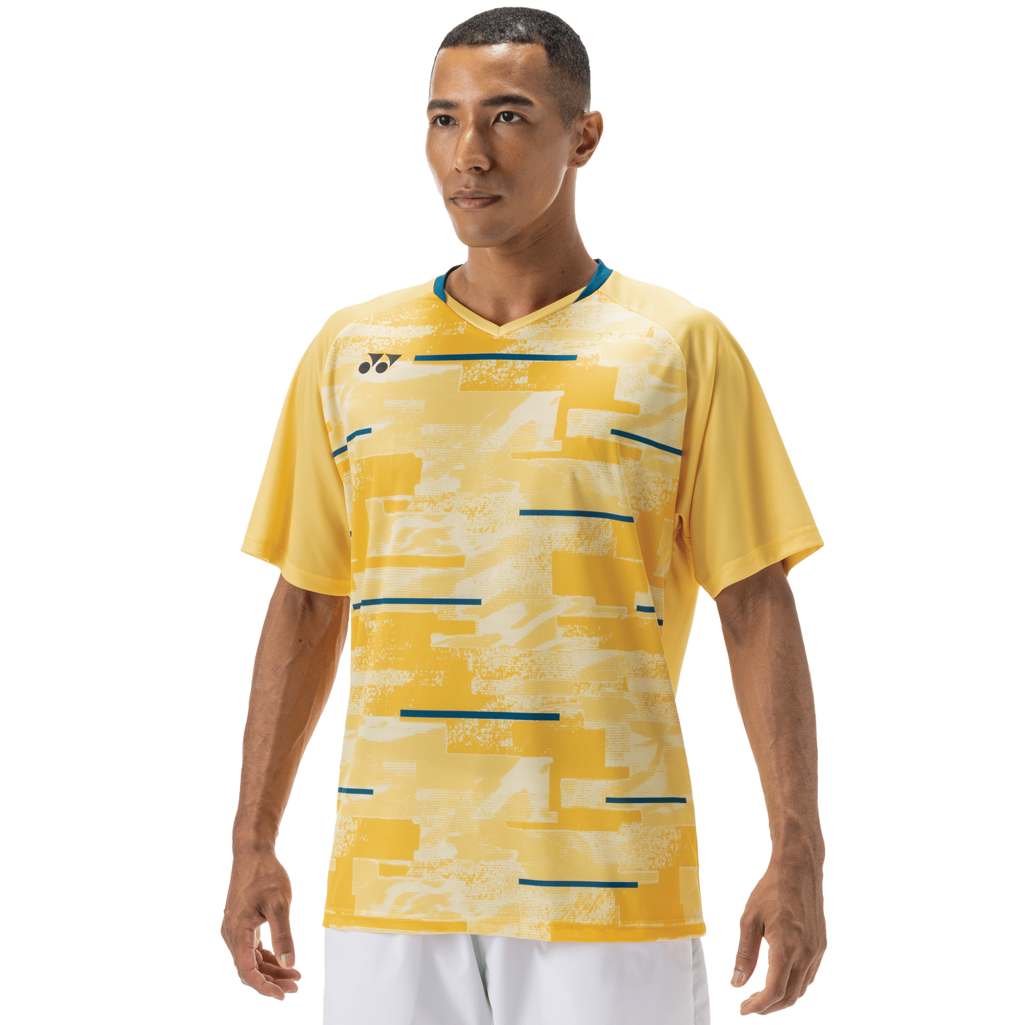 Yonex Badminton/ Tennis Sports Shirt YM0034EX (Soft Yellow) MEN'S - 2G SPORTS