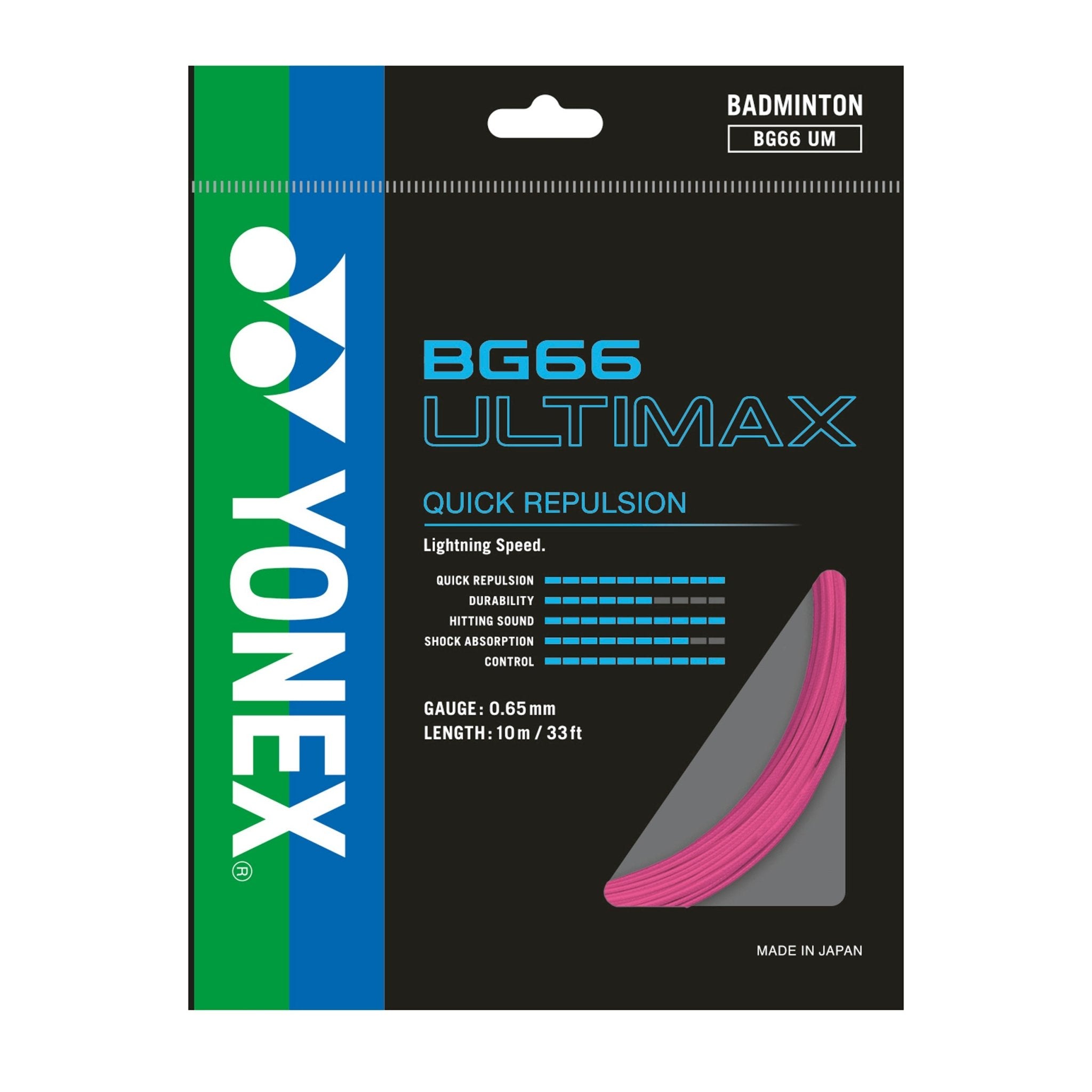 Yonex BG 66Ultimax Badminton String Single Pack - 2G SPORTS