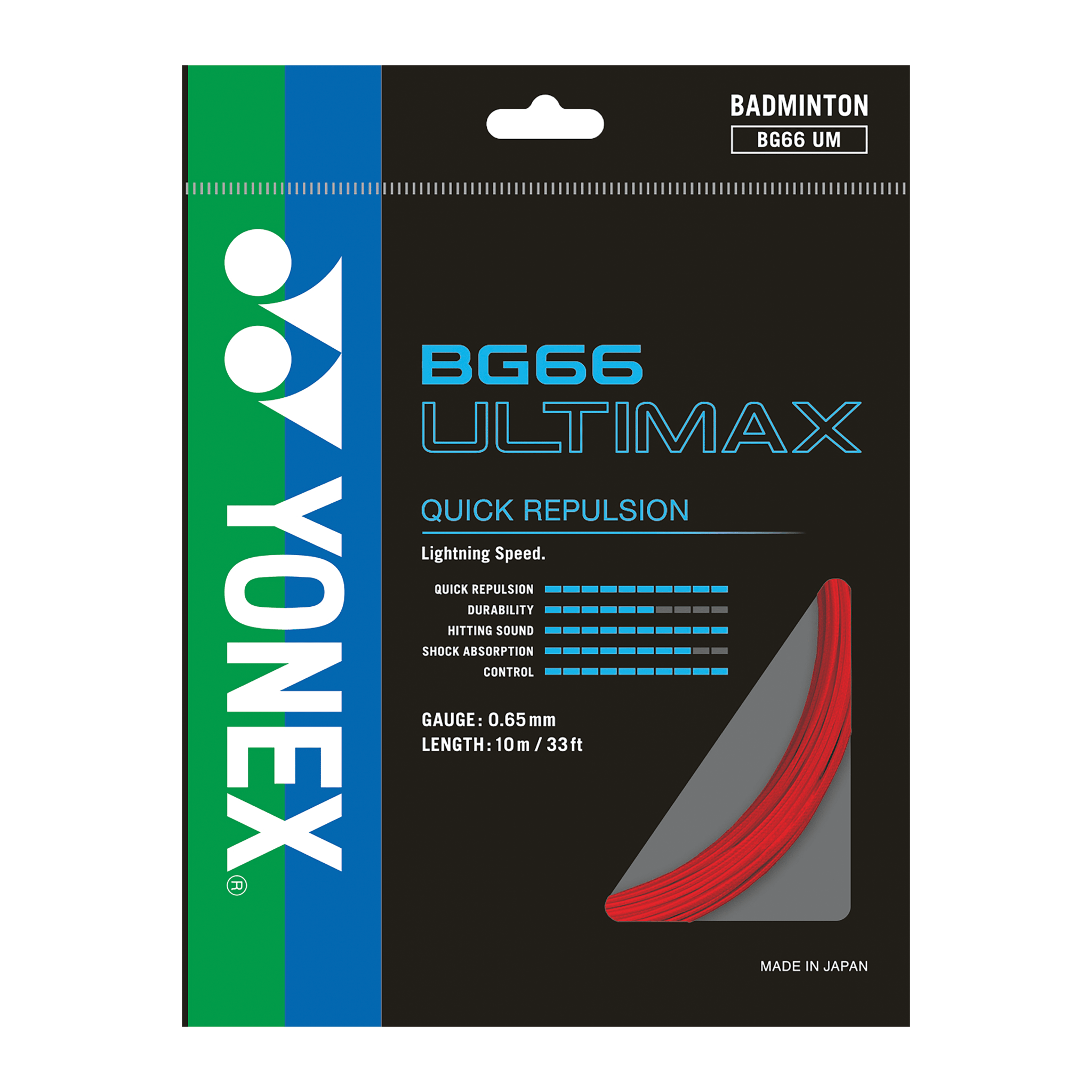 Yonex BG 66Ultimax Badminton String Single Pack - 2G SPORTS