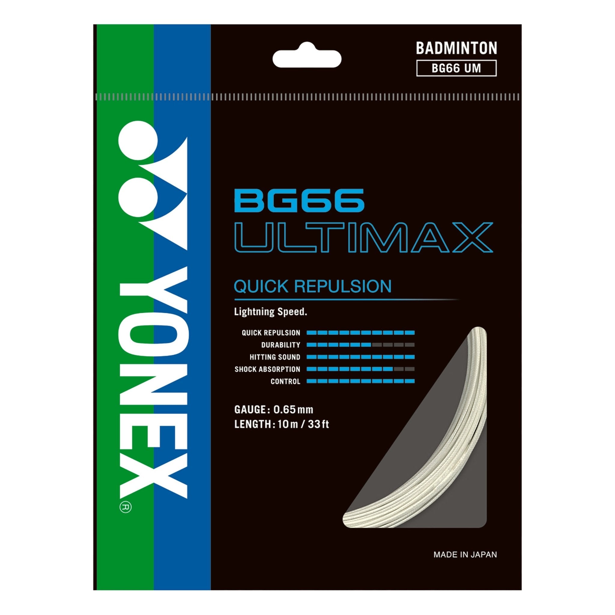 Yonex BG 66Ultimax Badminton String Single Pack - 2G SPORTS