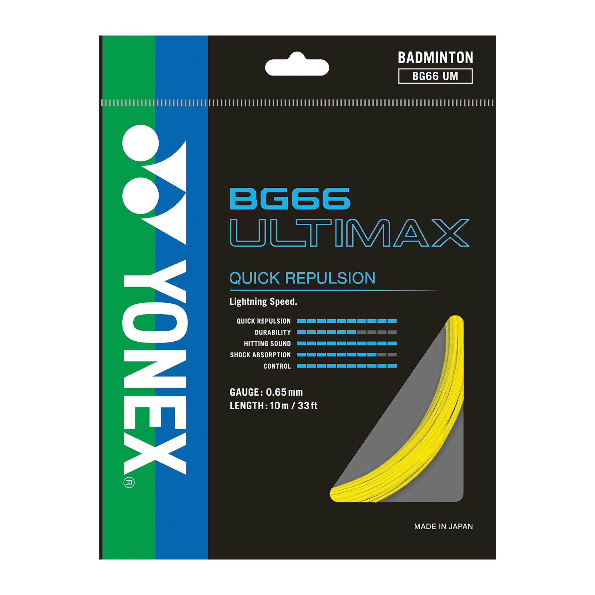 Yonex BG 66Ultimax Badminton String Single Pack - 2G SPORTS