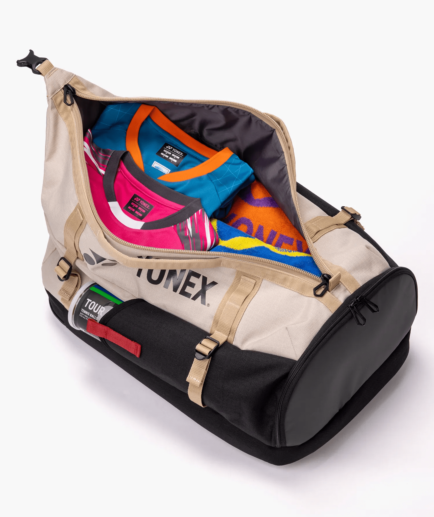 Yonex Gearlogic Badminton/ Tennis Backpack BA72612EX (Beige) - 2G SPORTS