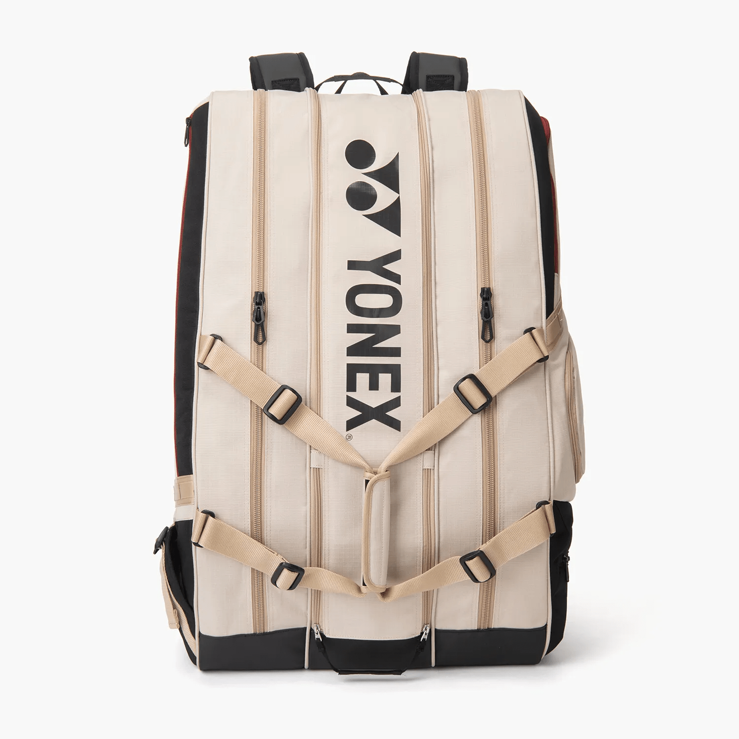 Yonex Gearlogic Racquet Badminton/ Tennis Sports Bag (12pcs) BA726212EX (Beige) - 2G SPORTS