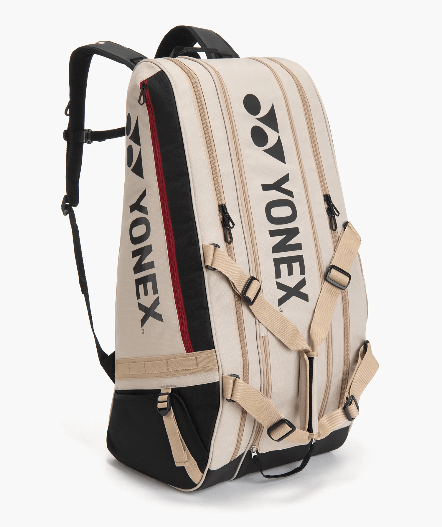 Yonex Gearlogic Racquet Badminton/ Tennis Sports Bag (9pcs) BA72629EX (Beige) - 2G SPORTS