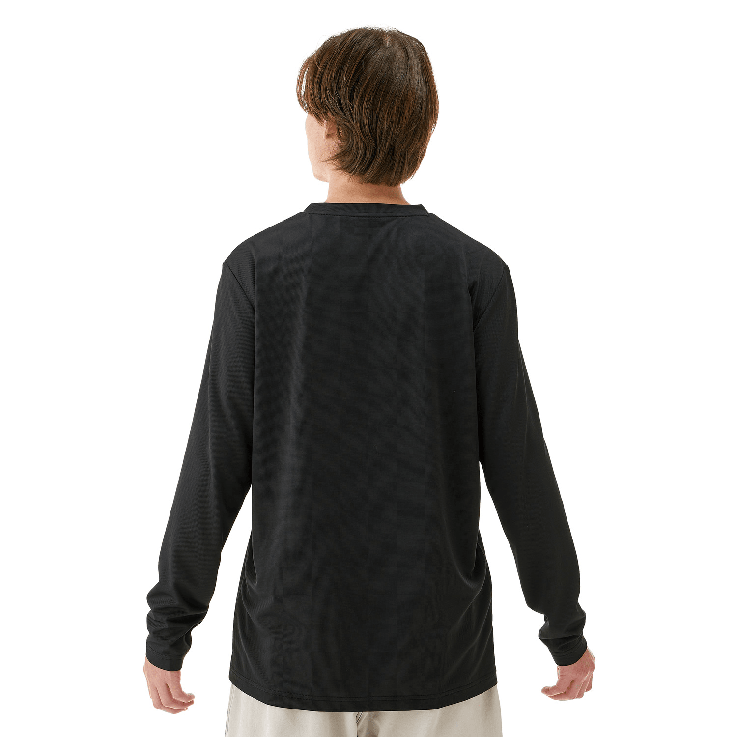 Yonex Longsleeves Sports Shirt (Fitted Style) 16805 (Black) UNISEX - 2G SPORTS
