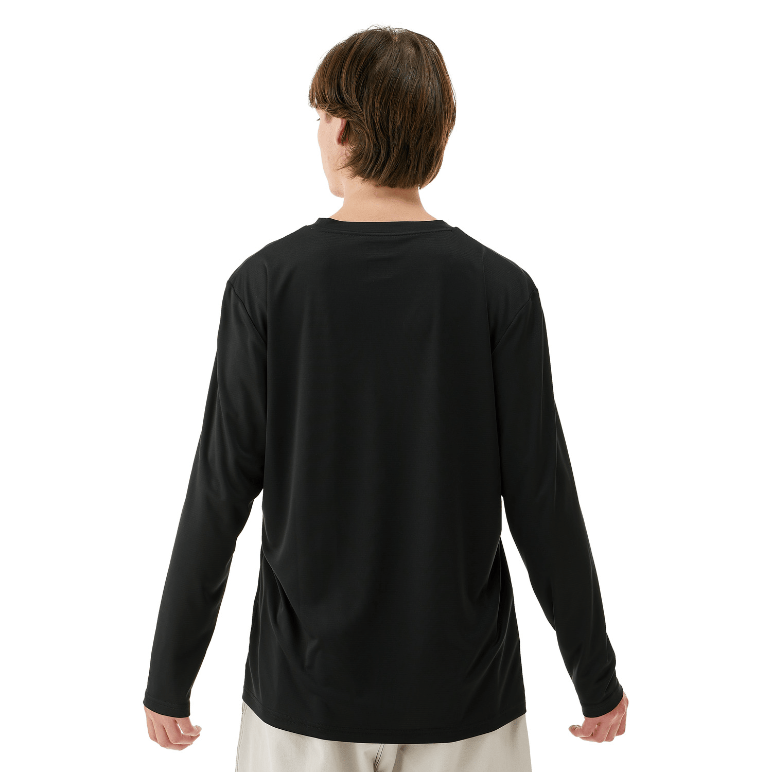 Yonex Longsleeves Sports Shirt (Fitted Style) 16807 (Black) MEN'S - 2G SPORTS