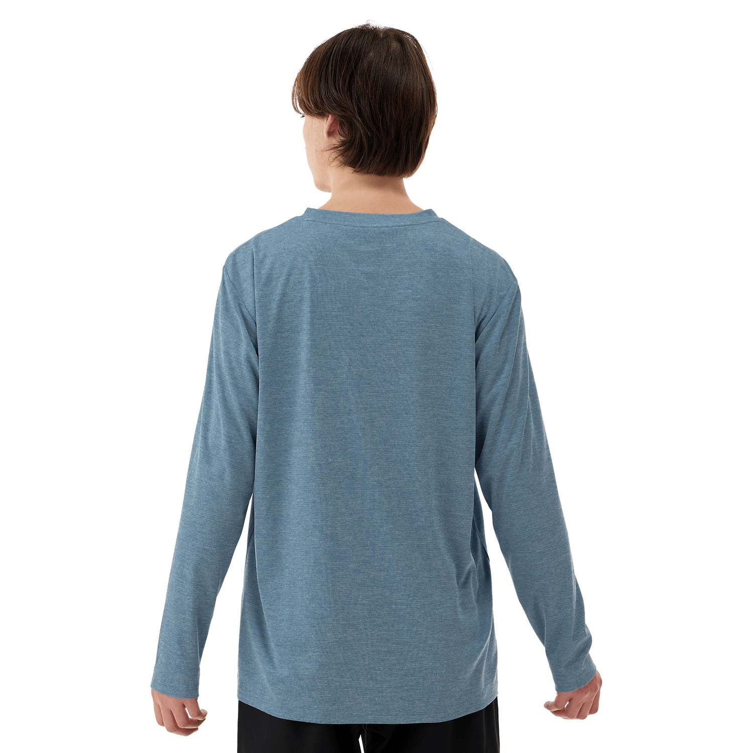 Yonex Longsleeves Sports Shirt (Fitted Style) 16807 (Felt Blue) MEN'S - 2G SPORTS