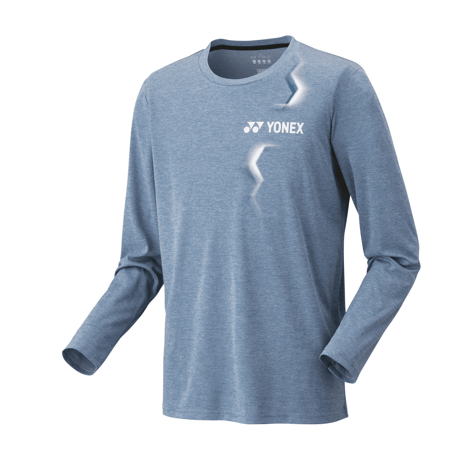 Yonex Longsleeves Sports Shirt (Fitted Style) 16807 (Felt Blue) MEN'S - 2G SPORTS