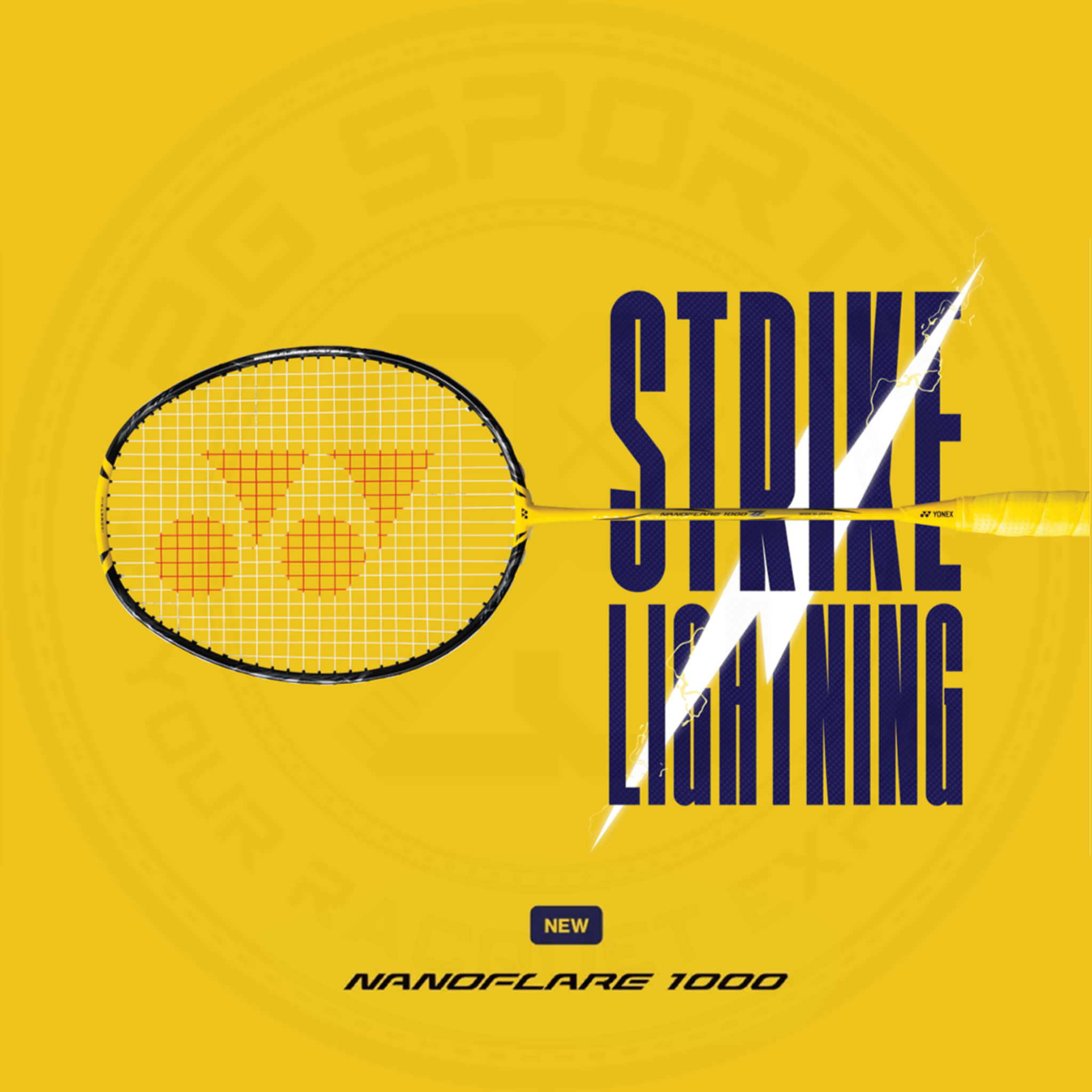 Yonex Nanoflare 1000Z Badminton Racquet (UNSTRUNG) - 2G SPORTS
