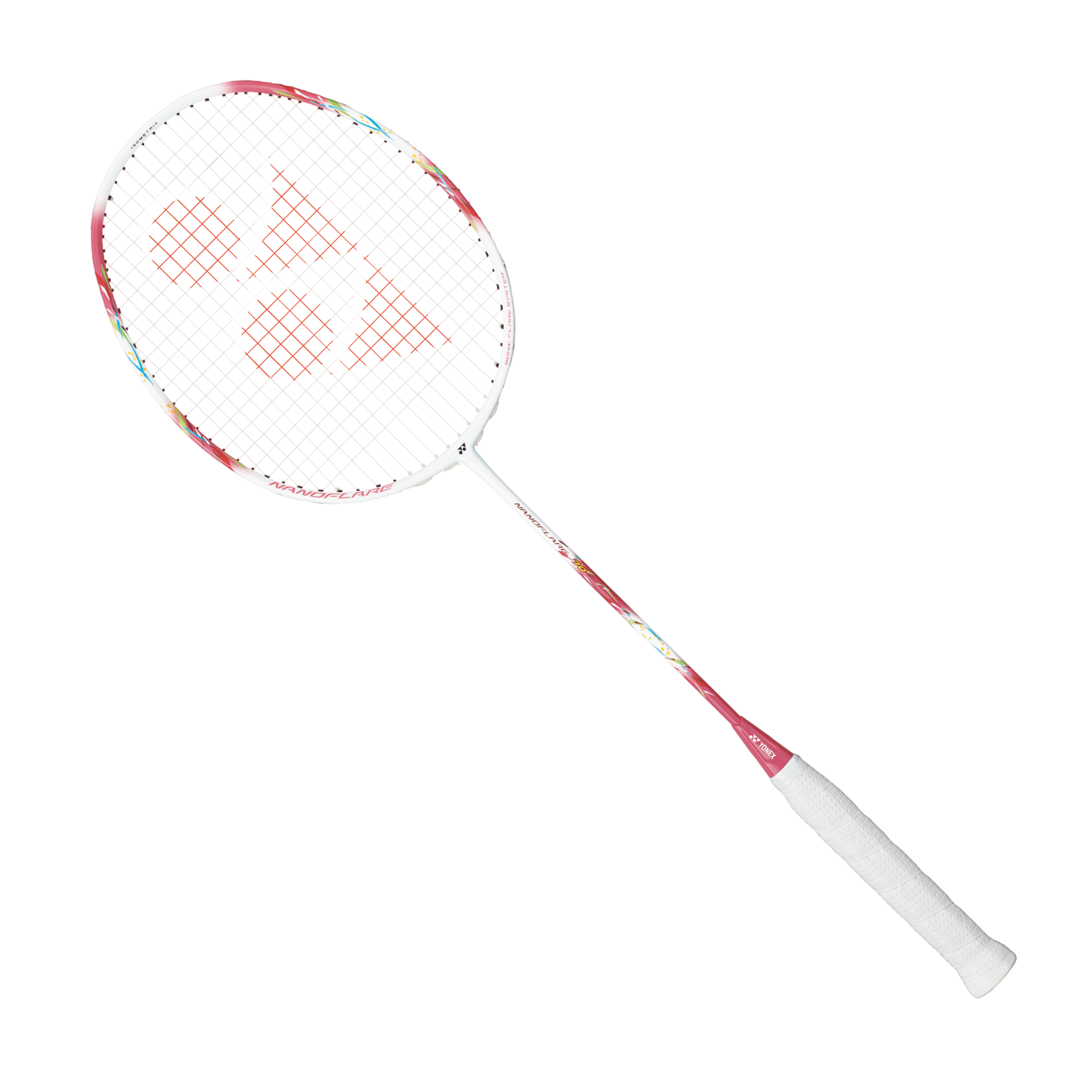 Yonex Nanoflare 70 Badminton Racquet (Made in Japan) (Coral Pink) (UNSTRUNG) - 2G SPORTS