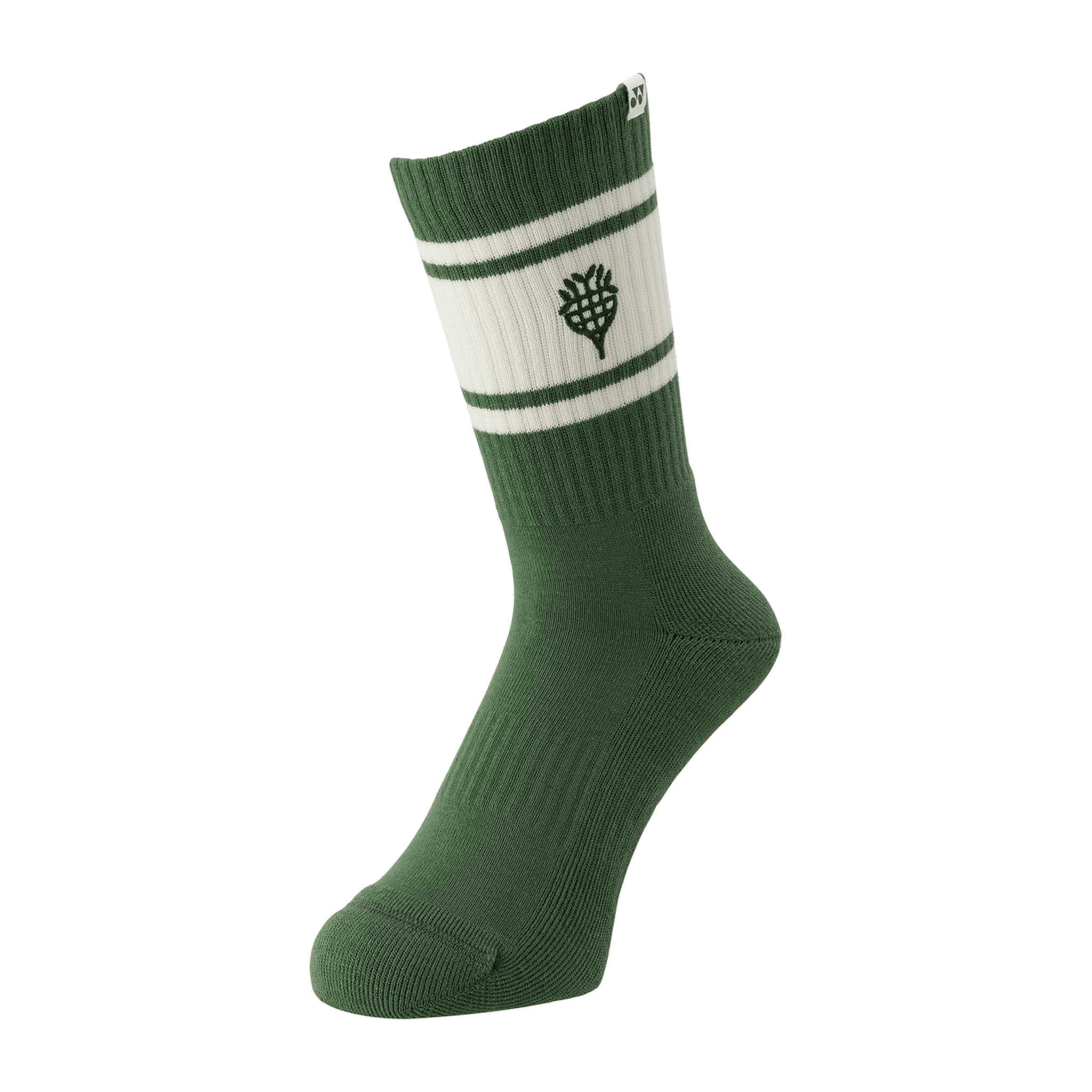 Yonex Nature Series Sport Crew Socks 19251EX (Olive Green) - 2G SPORTS
