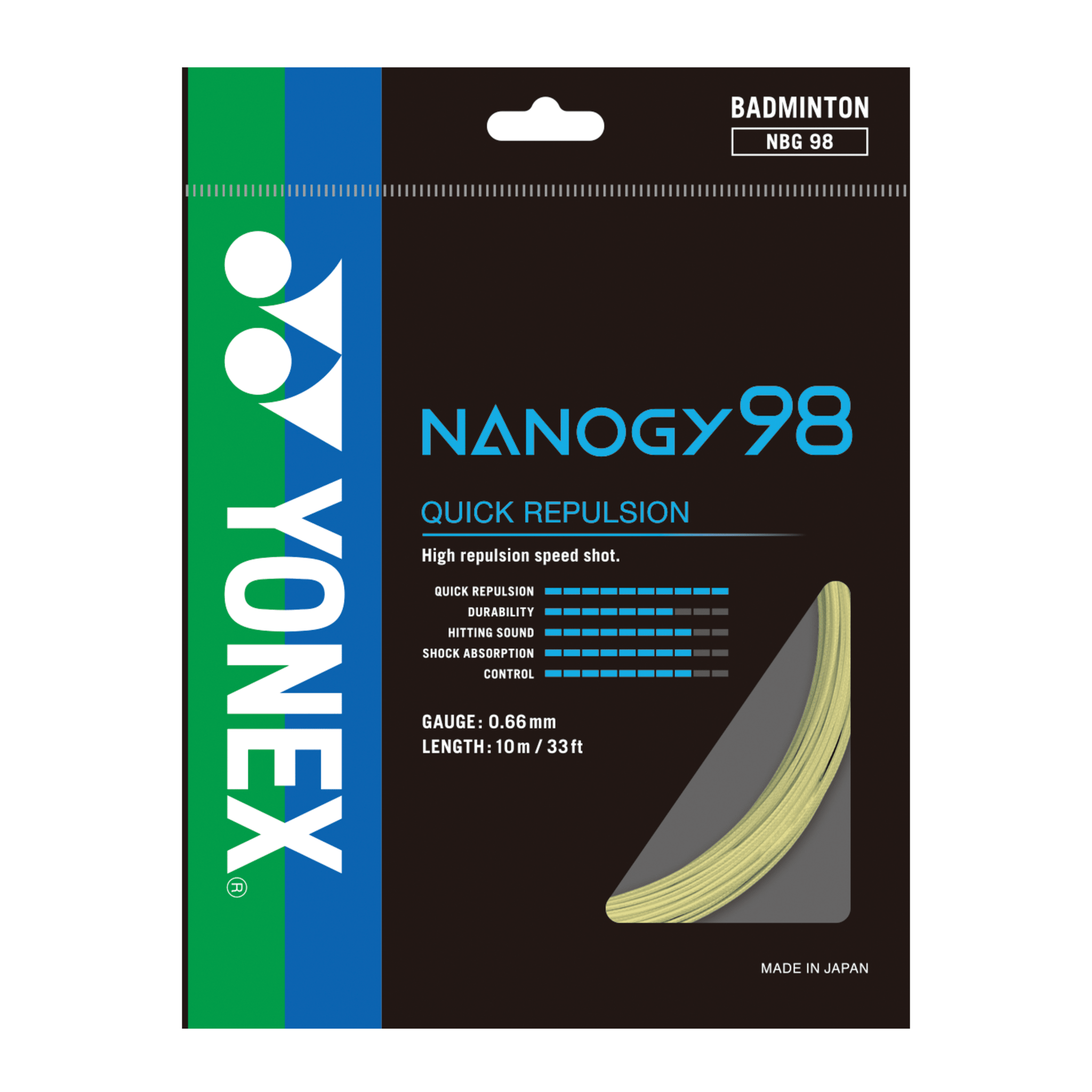 Yonex NBG 98 Badminton String Single Pack - 2G SPORTS