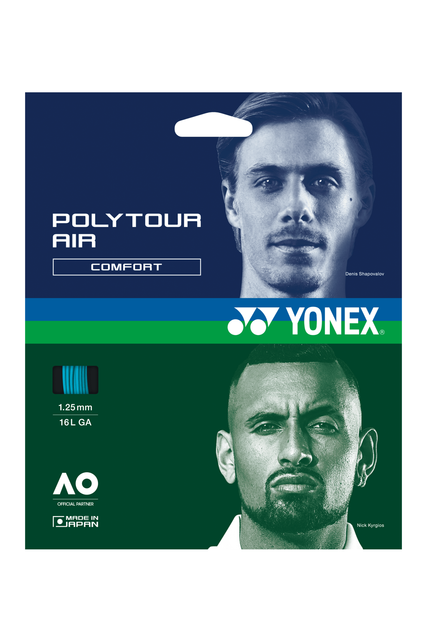 Yonex Polytour Air 1.25 Tennis String Single Pack - 2G SPORTS