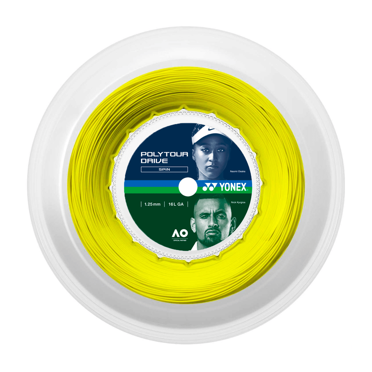Yonex Polytour Drive 1.25 Tennis String 200M - 2G SPORTS