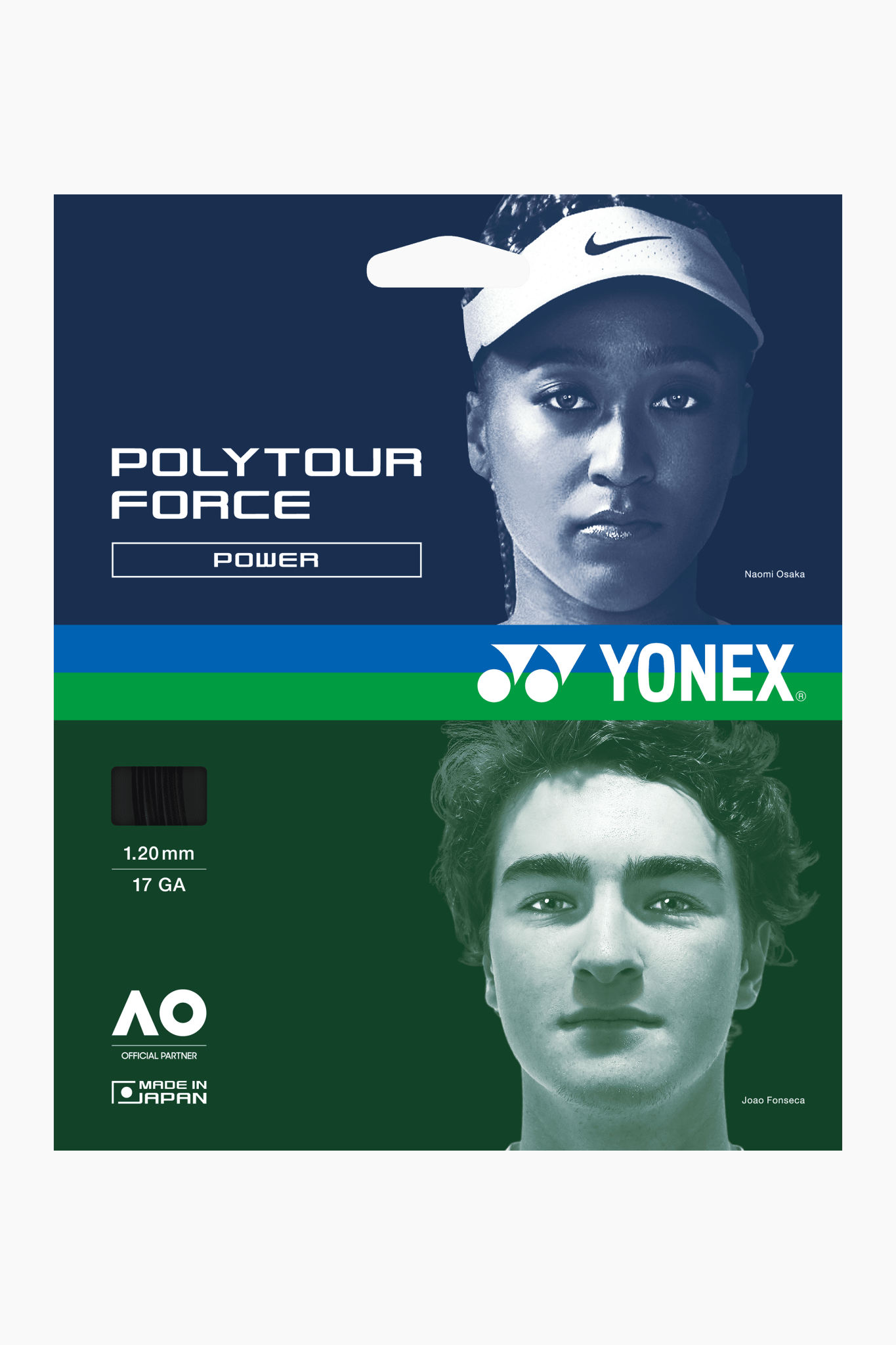 Yonex Polytour Force 1.25 Tennis String Single Pack - 2G SPORTS