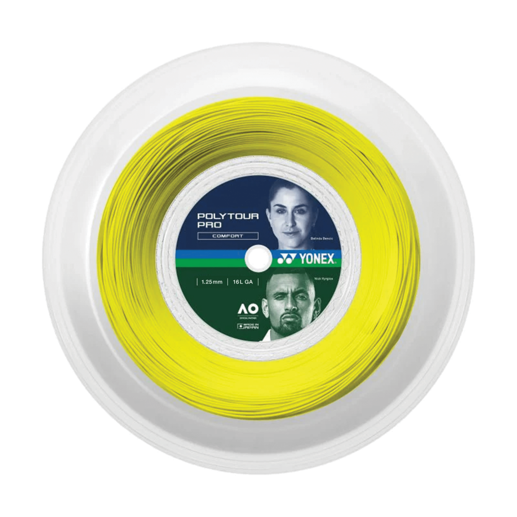 Yonex Polytour Pro 125 Tennis String 200M - 2G SPORTS