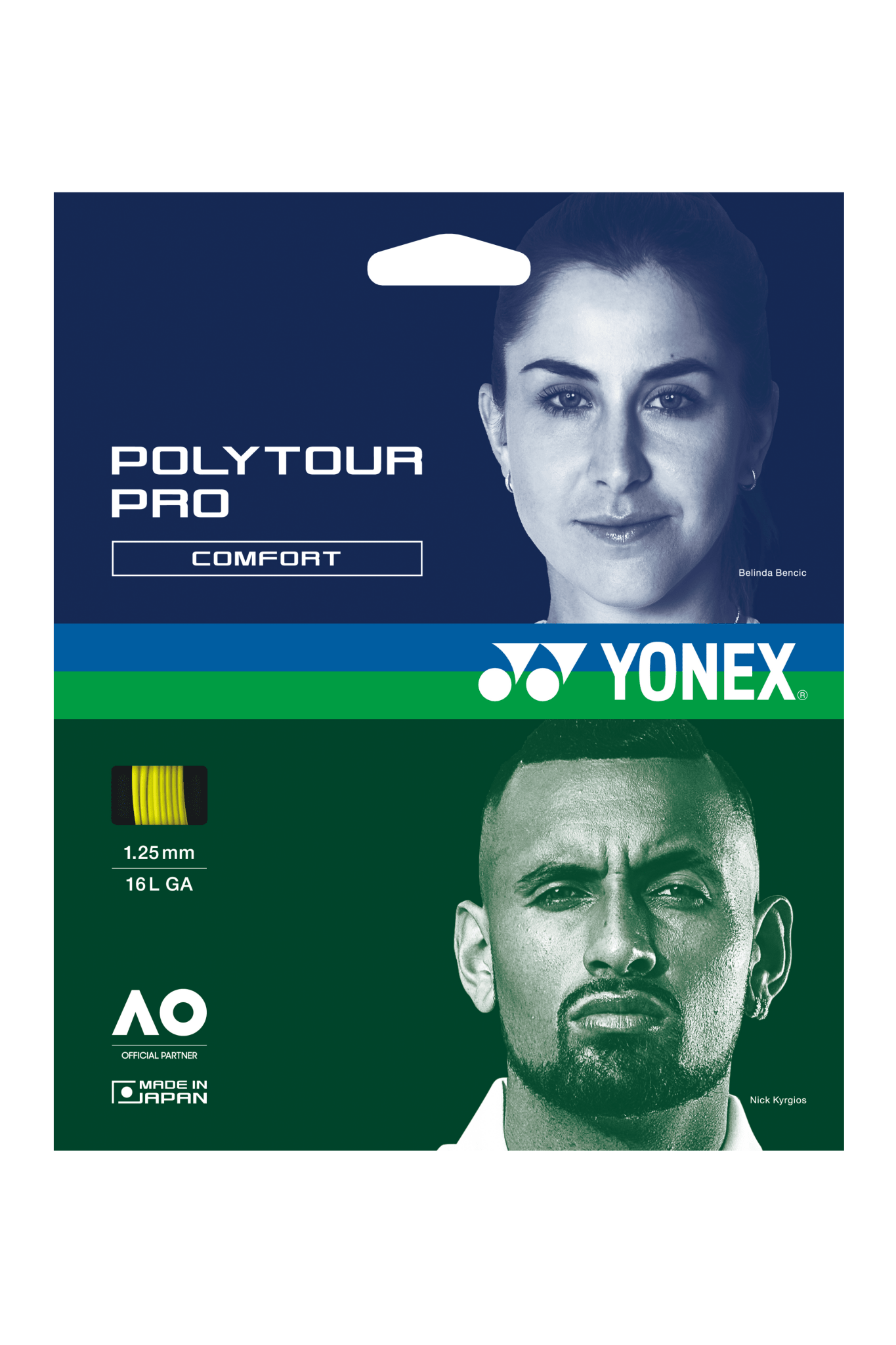 Yonex Polytour Pro 1.25 Tennis String Single Pack - 2G SPORTS