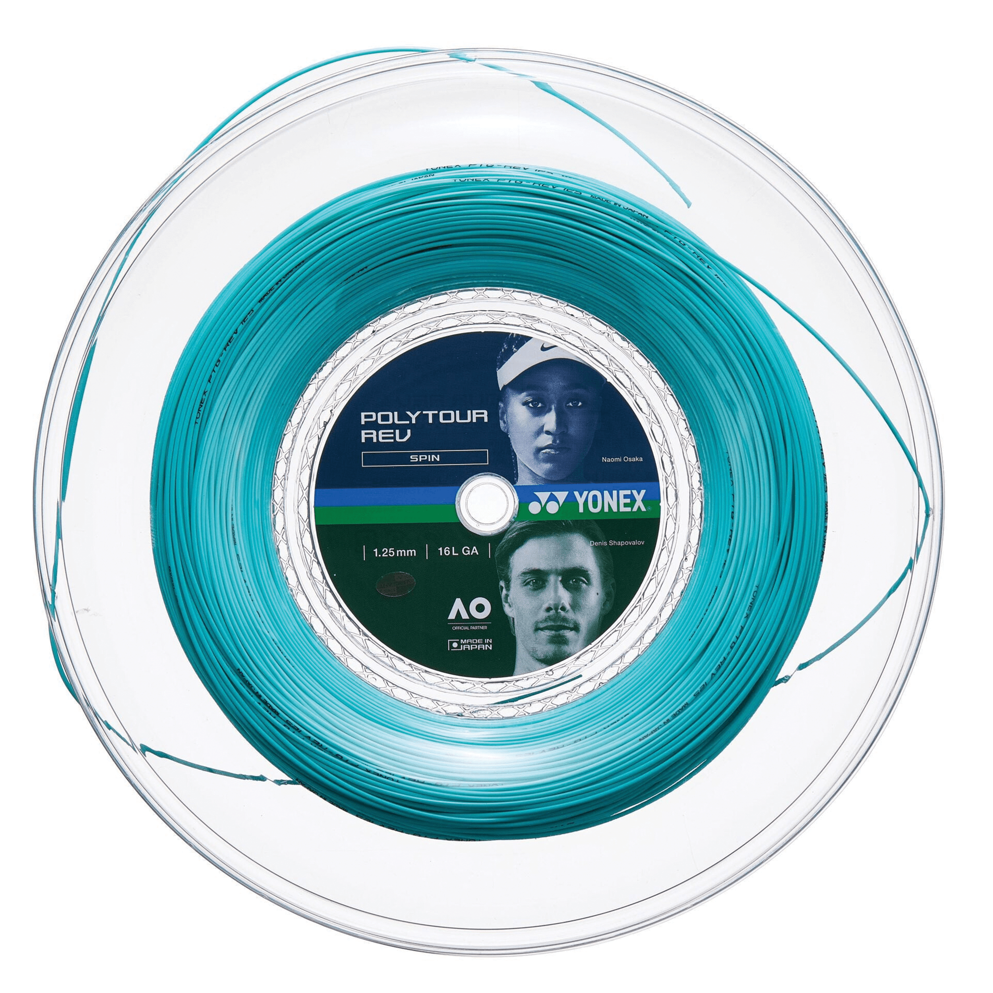 Yonex Polytour Rev 1.25 Tennis String 200M - 2G SPORTS