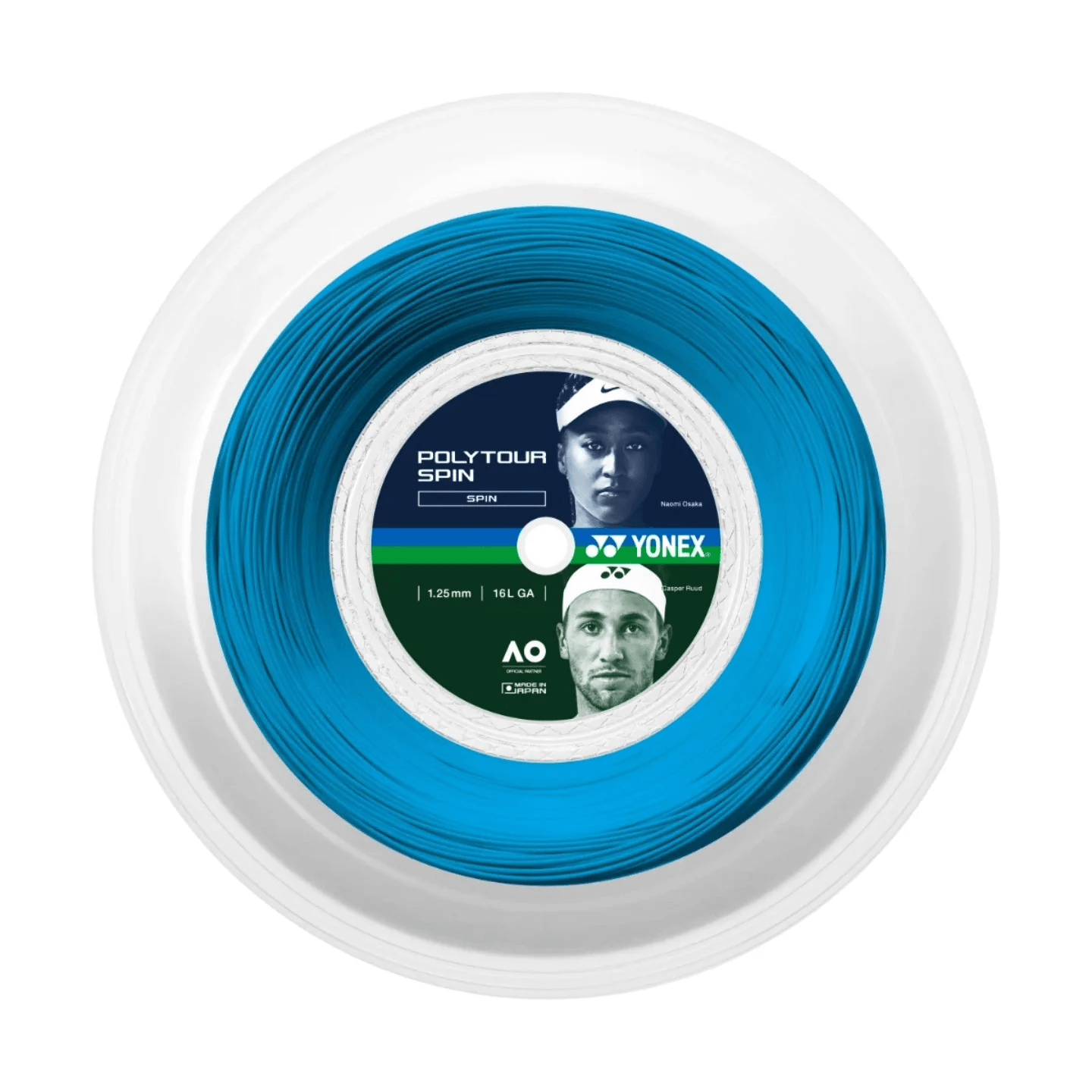 Yonex Polytour Spin 125 Tennis String 200M - 2G SPORTS