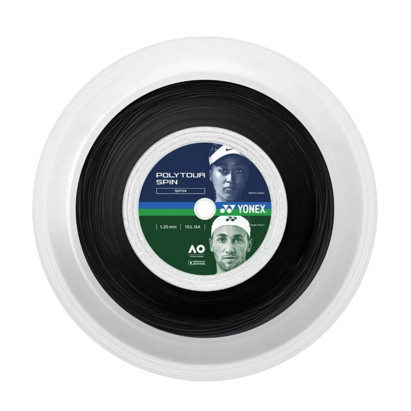 Yonex Polytour Spin 125 Tennis String 200M - 2G SPORTS