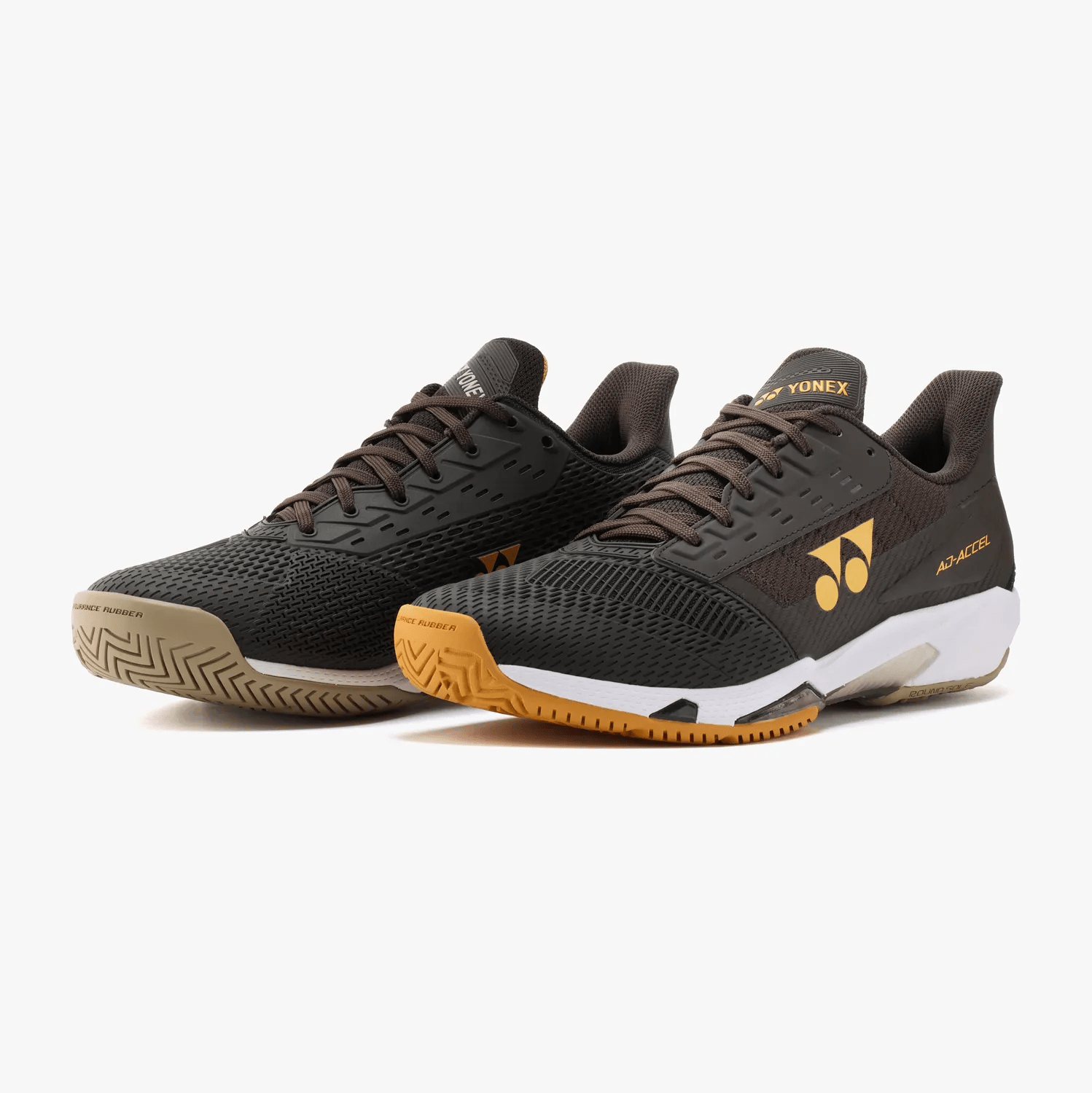 Yonex Power Cushion 2026 AD-ACCEL All-Court Tennis Shoes (Espresso Brown) MEN'S - 2G SPORTS