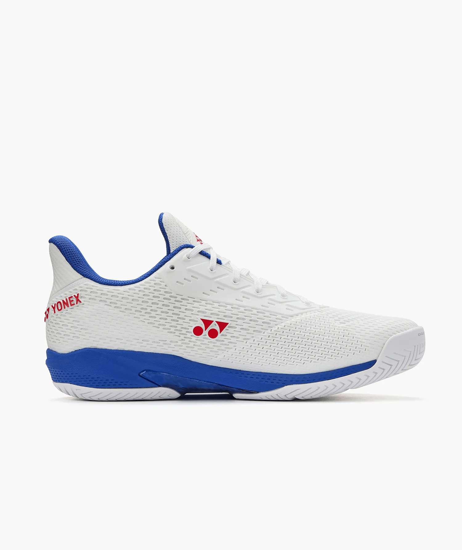 Yonex Power Cushion 2026 AD-ACCEL WIDE All-Court Tennis Shoes (White/ Purple) MEN'S - 2G SPORTS