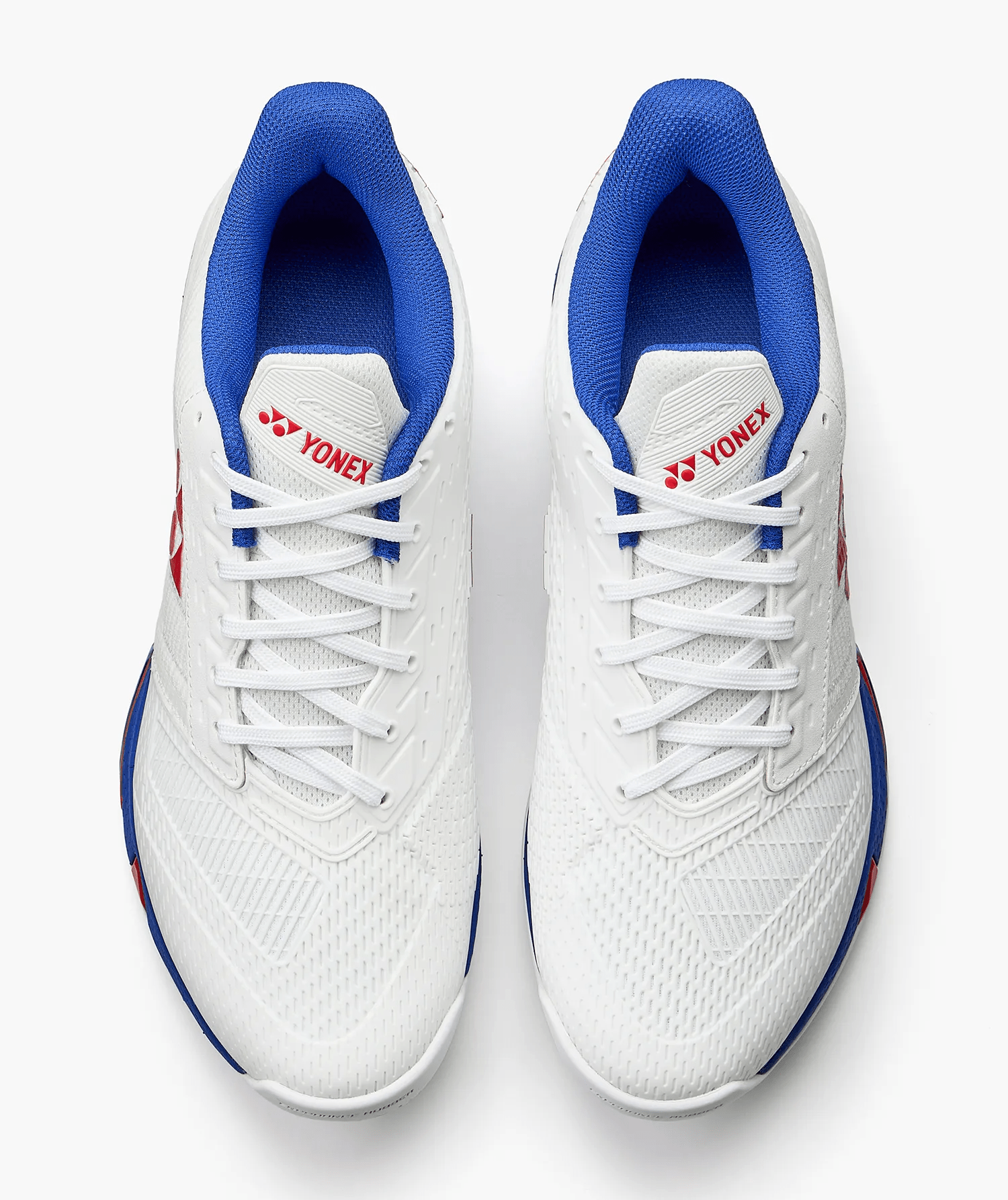 Yonex Power Cushion 2026 AD-ACCEL WIDE All-Court Tennis Shoes (White/ Purple) MEN'S - 2G SPORTS