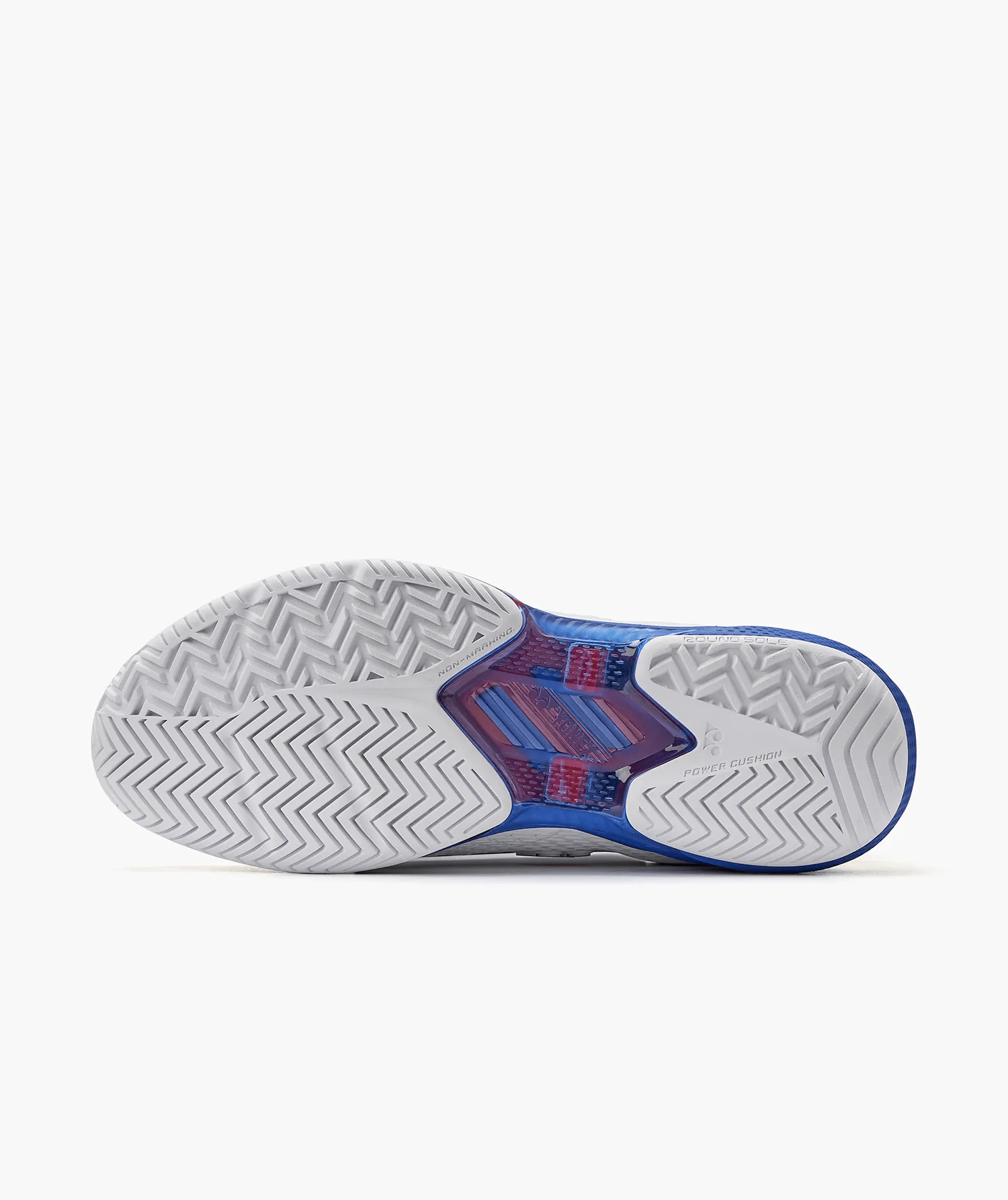 Yonex Power Cushion 2026 AD-ACCEL WIDE All-Court Tennis Shoes (White/ Purple) MEN'S - 2G SPORTS