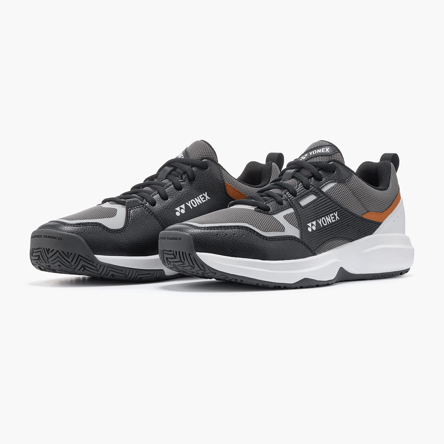 Yonex Power Cushion 2026 Pro-Move Classic All-Court WIDE Tennis/ Everyday Shoes (Black/ Brown) MEN'S - 2G SPORTS