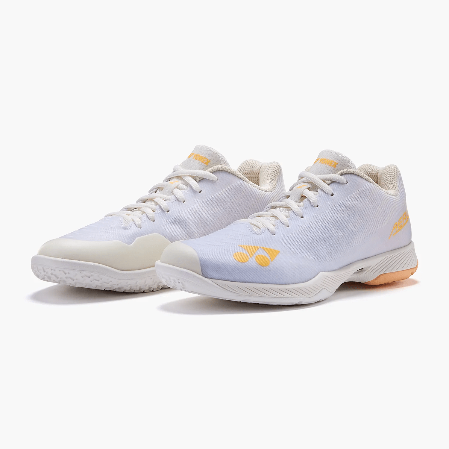Yonex Power Cushion Aerus Z Gen2 Badminton Shoes (White/ Orange) WOMEN’S - 2G SPORTS