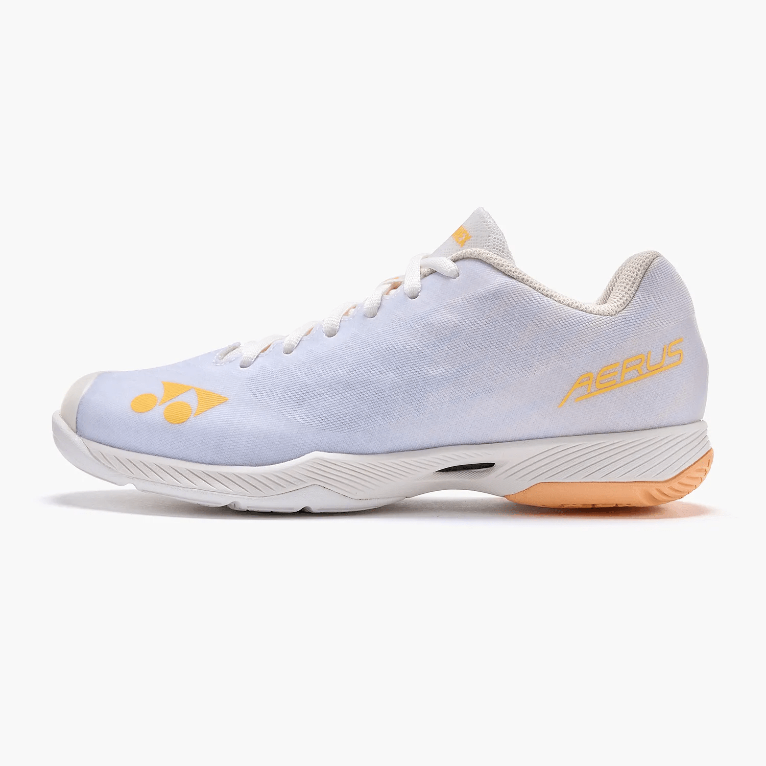 Yonex Power Cushion Aerus Z Gen2 Badminton Shoes (White/ Orange) WOMEN’S - 2G SPORTS