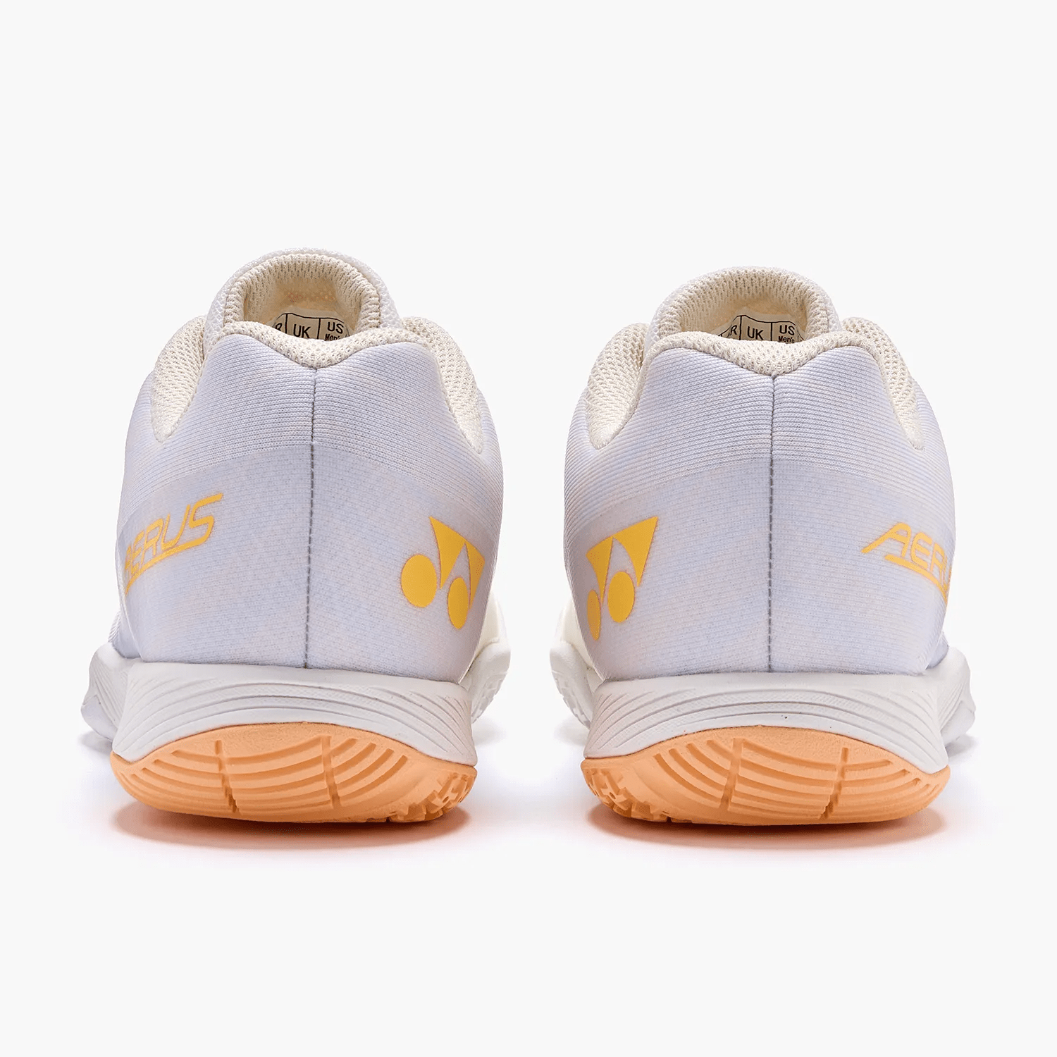 Yonex Power Cushion Aerus Z Gen2 Badminton Shoes (White/ Orange) WOMEN’S - 2G SPORTS
