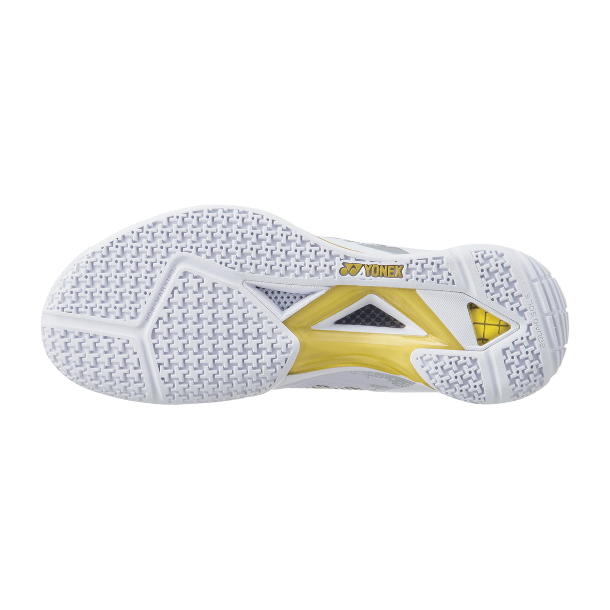 Yonex Power Cushion Eclipsion Z Badminton Shoes (White/ Gold) UNISEX (Clearance) - 2G SPORTS