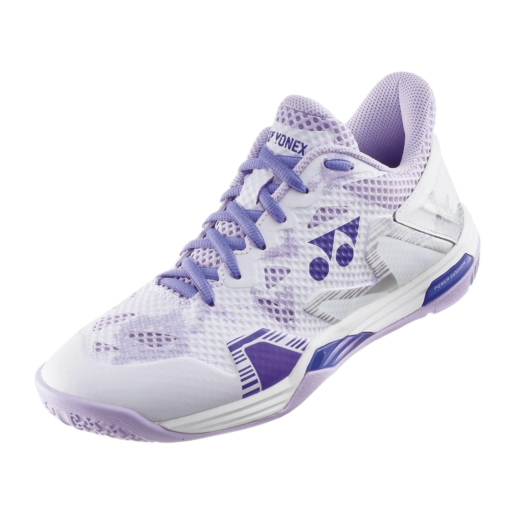 Yonex Power Cushion Eclipsion Z Badminton Shoes (White/ Purple) WOMEN'S (Clearance) - 2G SPORTS