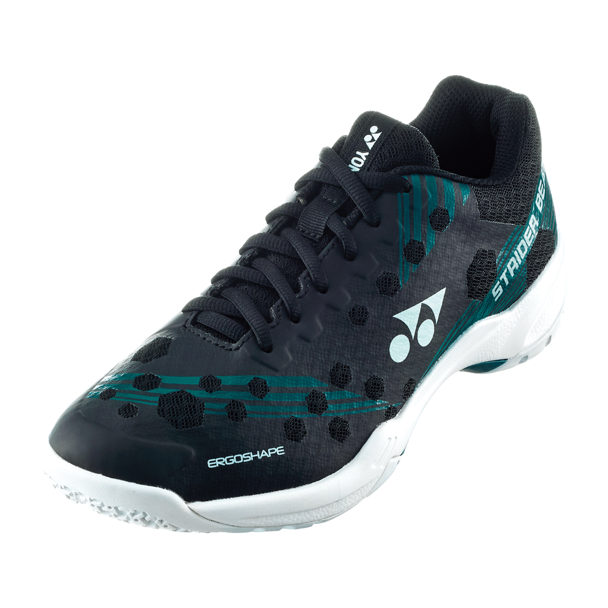 Yonex Power Cushion Strider Beat Badminton Shoes (Black/ White) UNISEX - 2G SPORTS