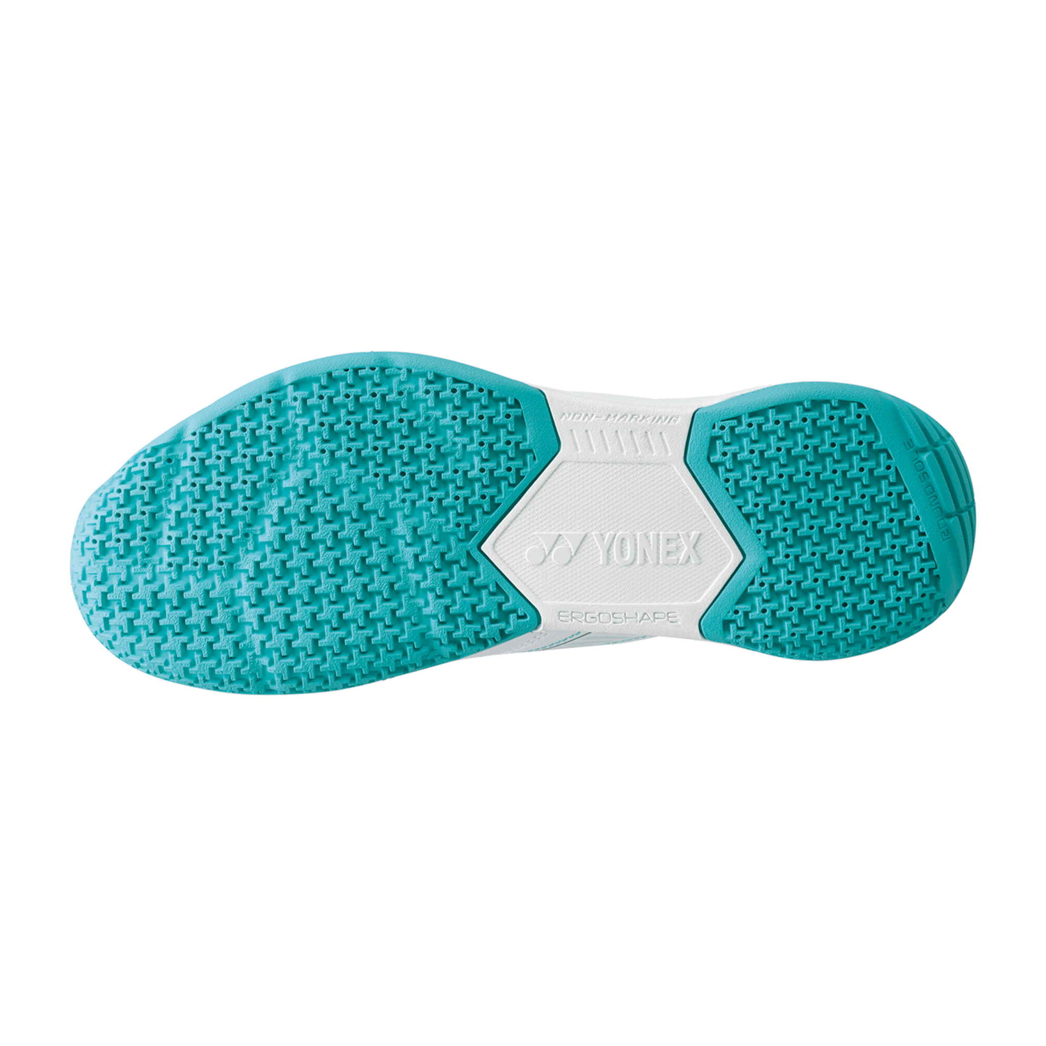 Yonex Power Cushion Strider Flow Badminton Shoes (White/ Mint) MEN'S - 2G SPORTS