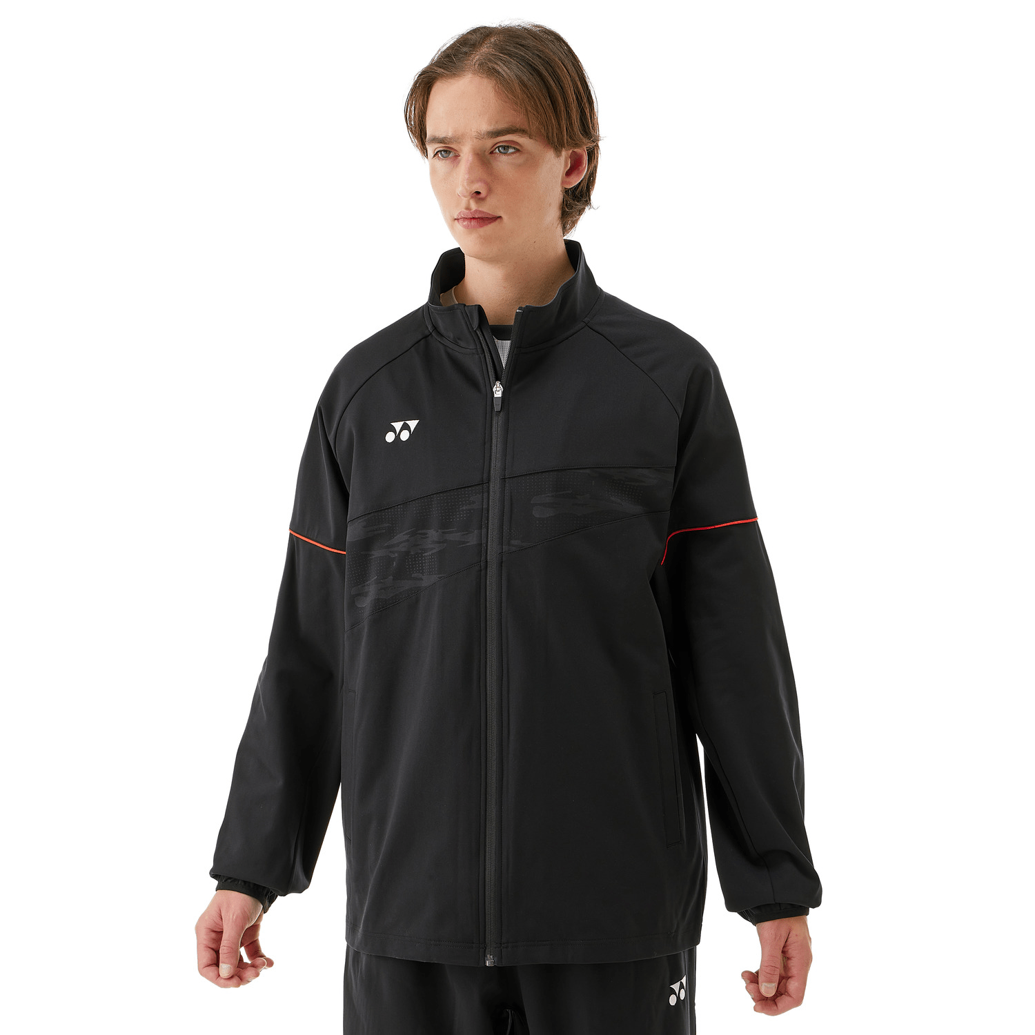 Yonex Premium Knit Jacket (Fitted Style) 50178 Black UNISEX - 2G SPORTS