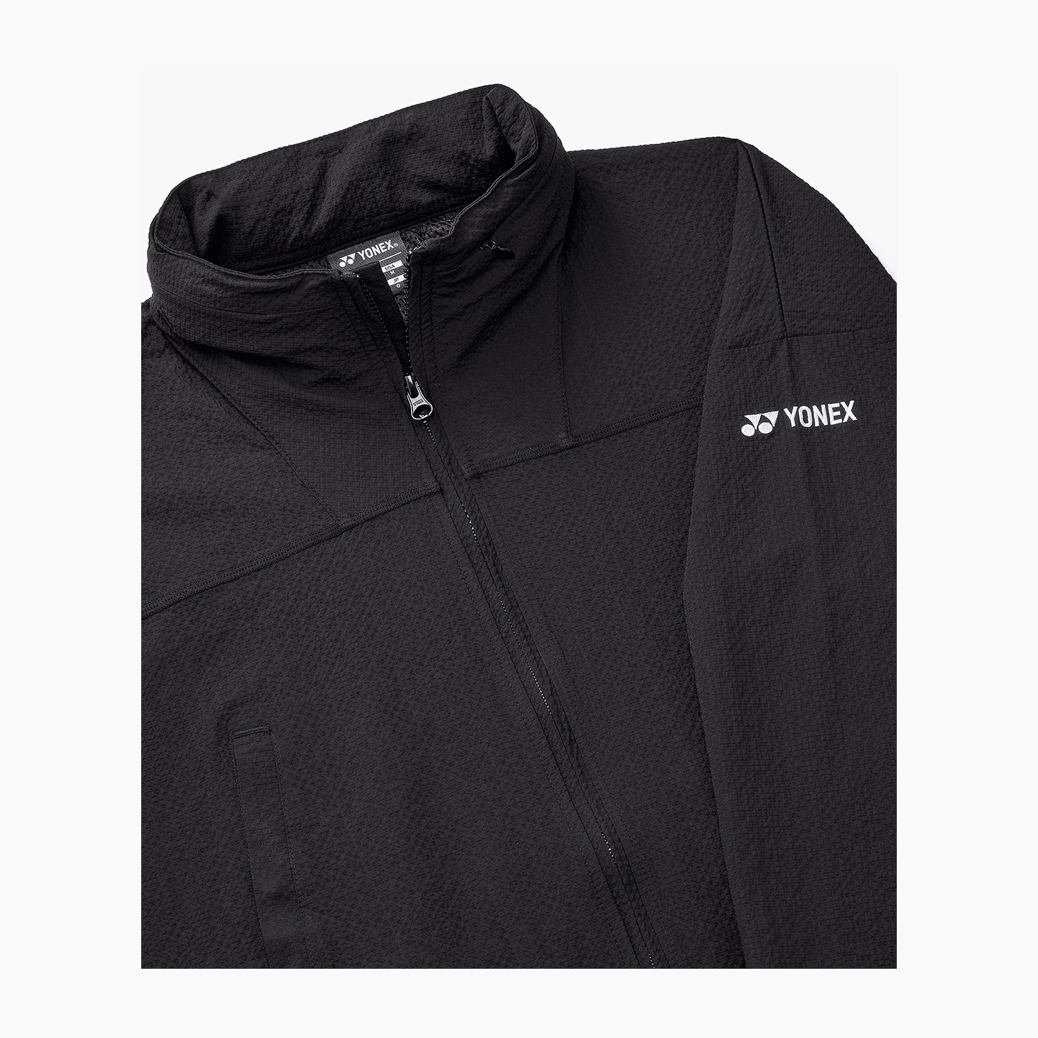 Yonex Premium Warm-up Jacket 50197 (Black) MEN'S - 2G SPORTS