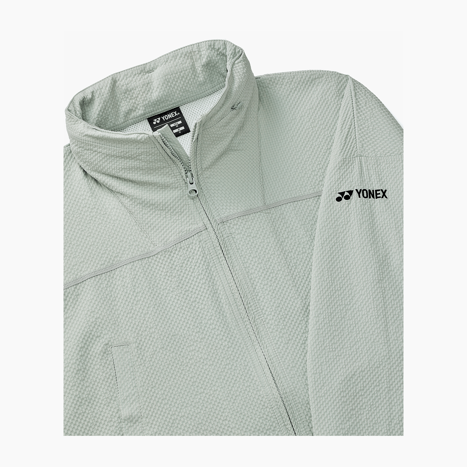 Yonex Premium Warm-up Jacket 50197 (Silver Gray) MEN'S - 2G SPORTS