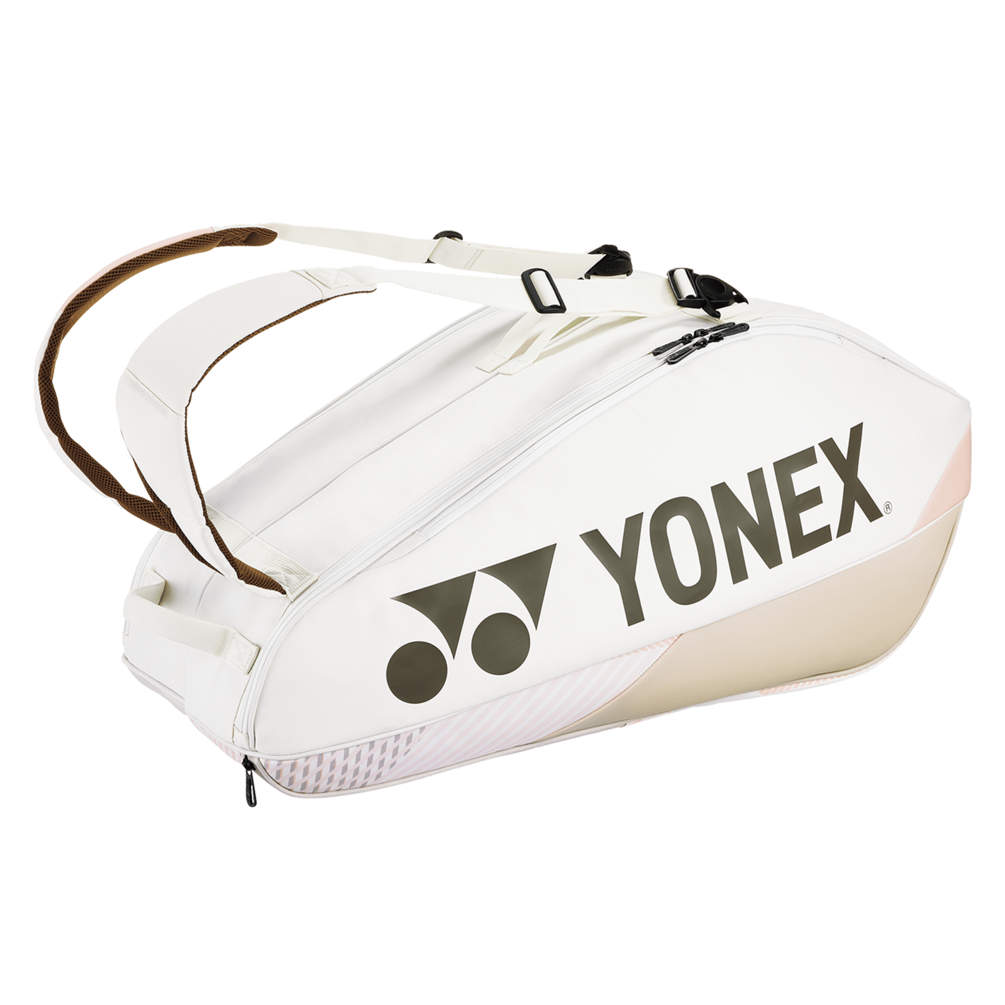 Yonex Pro Racquet Badminton/ Tennis Sports Bag (6pcs) BA92426EX (Sand Beige) - 2G SPORTS