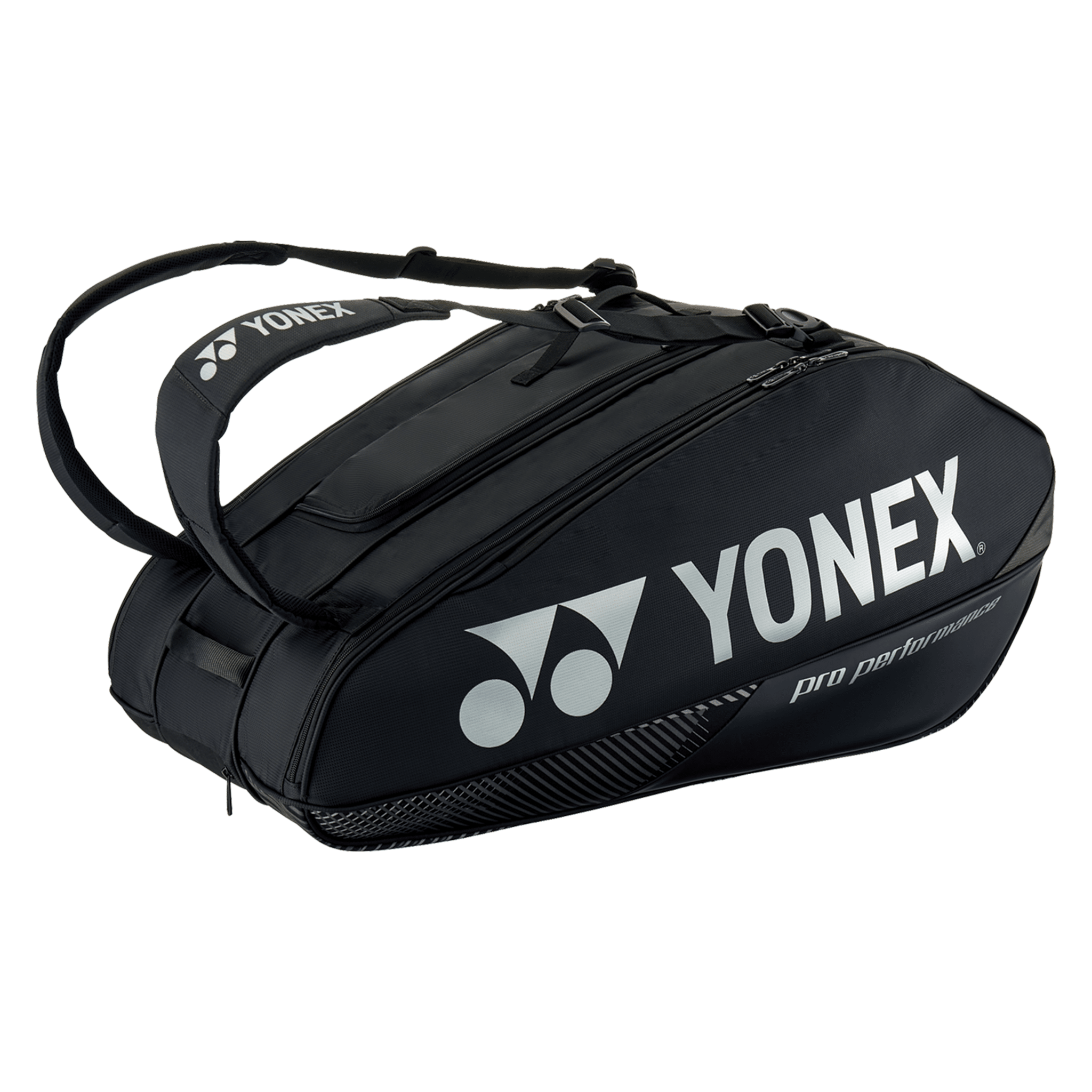 Yonex Pro Racquet Badminton/ Tennis Sports Bag (9pcs) BA92429EX (Black) - 2G SPORTS