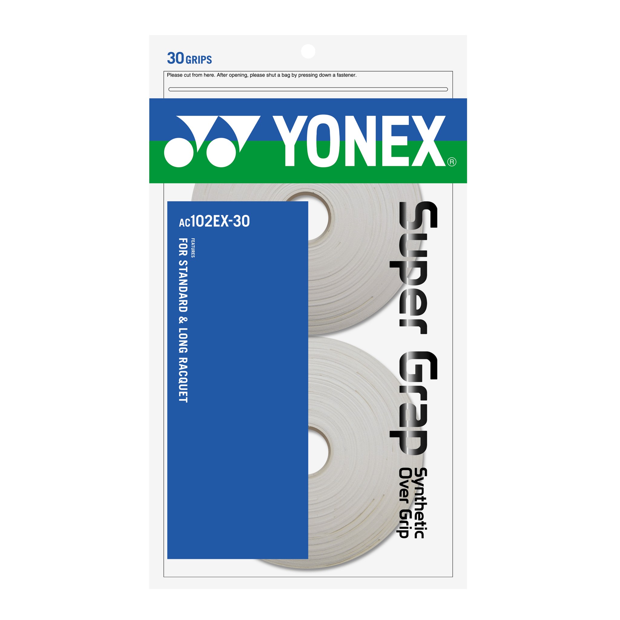 Yonex Super Grap AC102EX-30 (30 Wraps) - 2G SPORTS