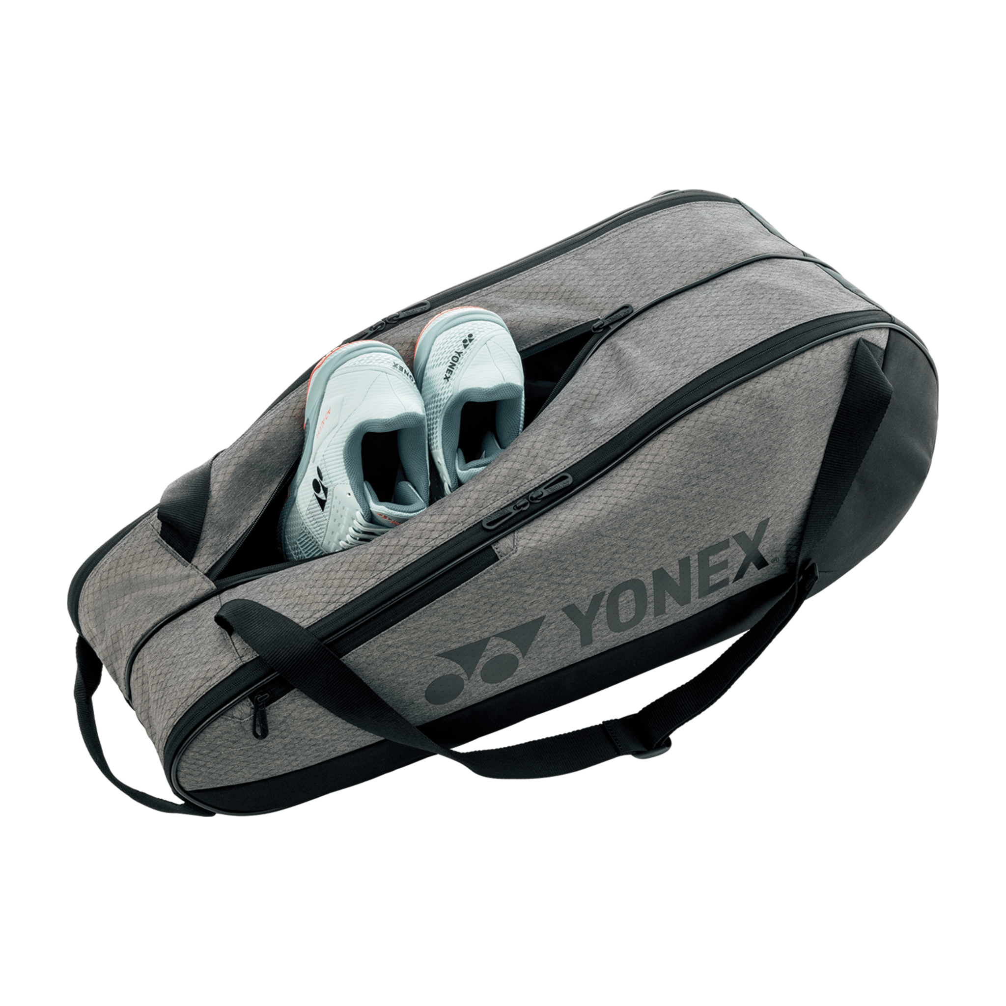 Yonex Team Series Badminton/ Tennis Sports Bag (6pcs) BA42526EX Gray/ Black - 2G SPORTS
