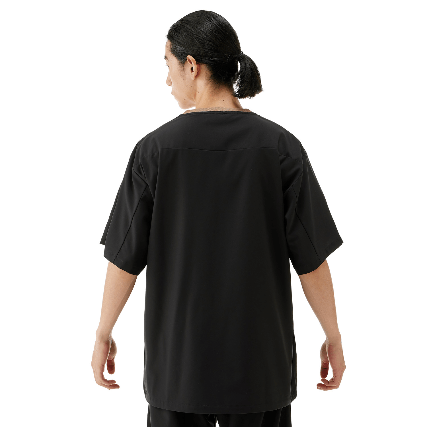 Yonex V-Neck Windbreaker (With Two Pockets) 30114Y (Black) UNISEX - 2G SPORTS
