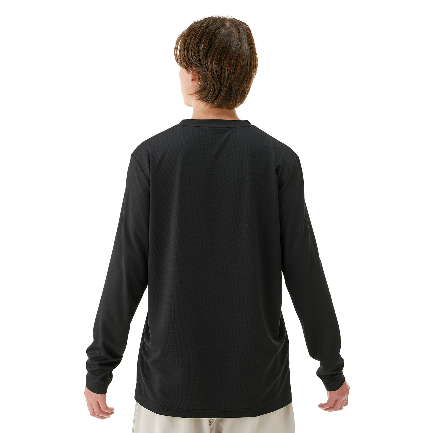 Yonex Longsleeves Sports Shirt (Fitted Style) 16805 Black UNISEX