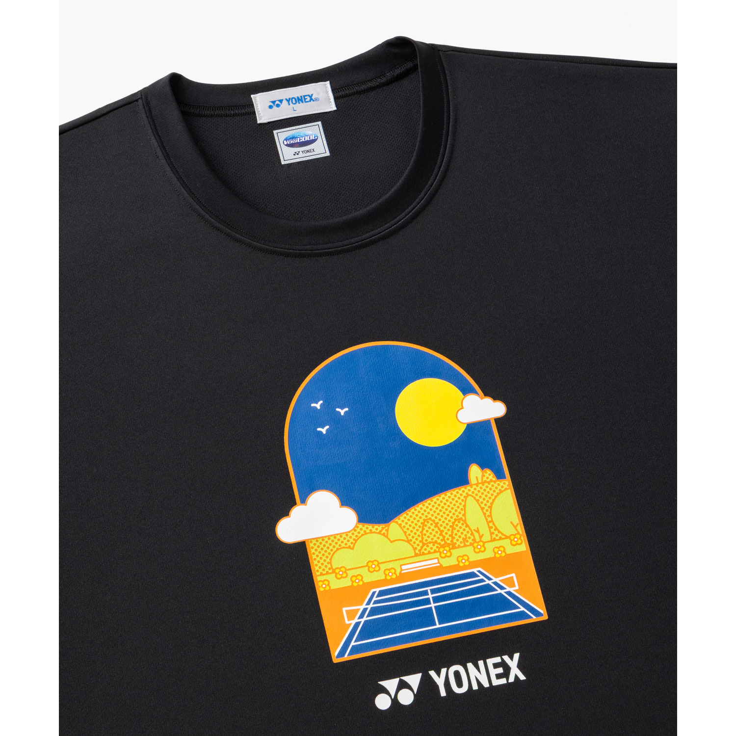 Yonex Badminton/ Tennis Sports Shirt 16896Y (Black) UNISEX
