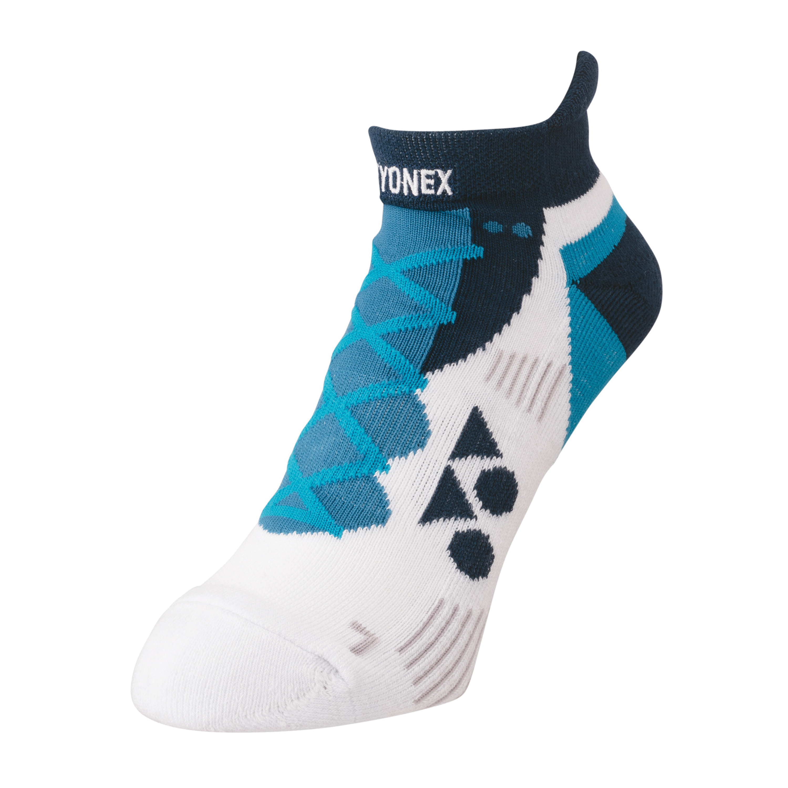 Yonex Sport Crew Low-cut Socks 19225Y White/ Ocean Blue