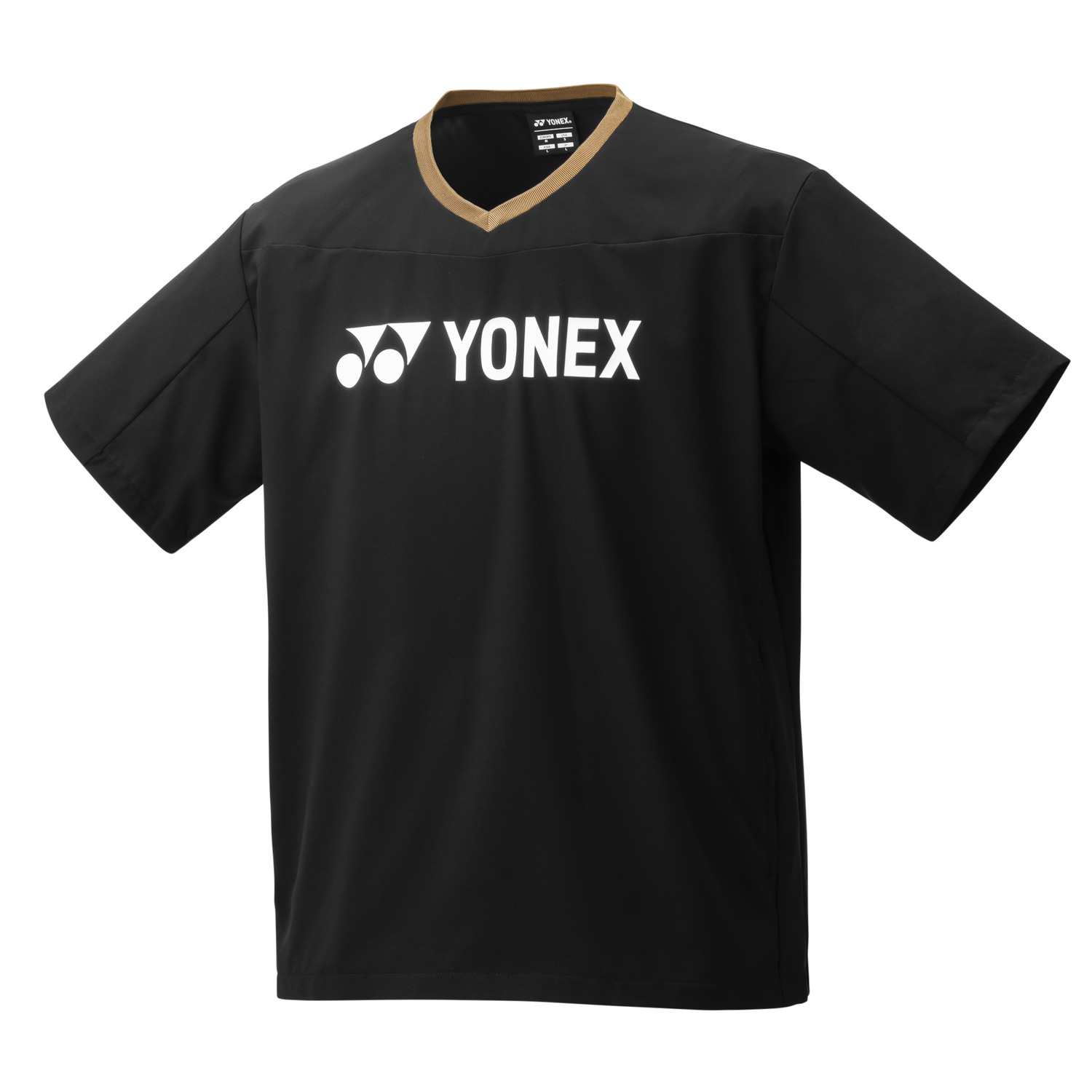 Yonex V-Neck Windbreaker (With Two Pockets) 30114Y Black UNISEX