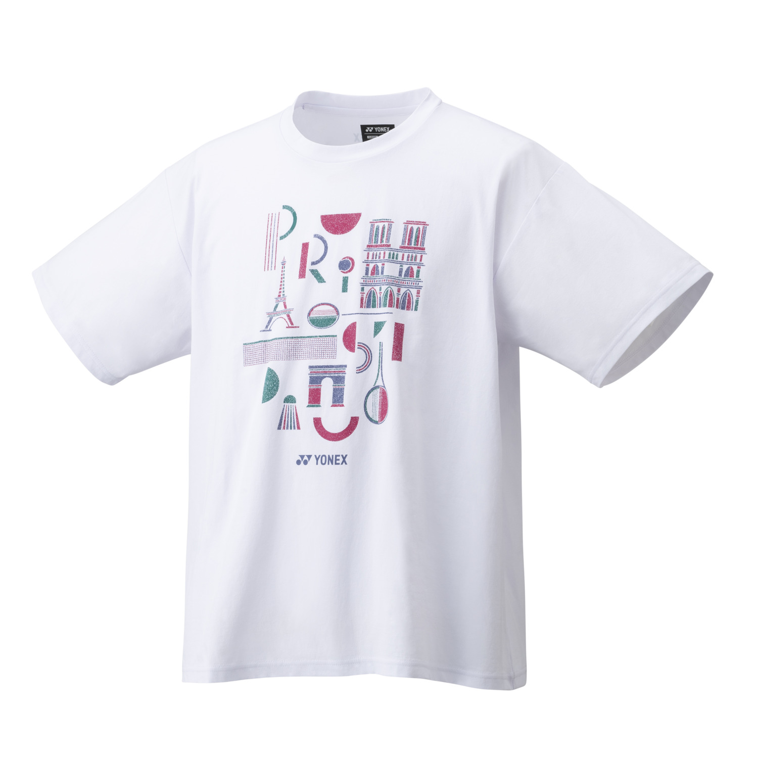 Yonex Fashion Sports Shirt for PARIS YOB23200 White UNISEX (Clearance)